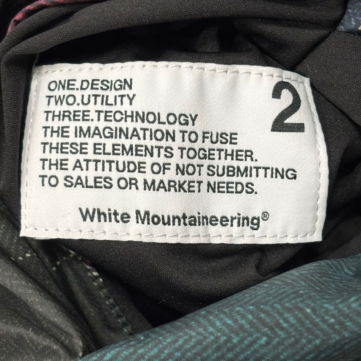 White Mountaineering×TAION(ホワイトマウンテニアリング×タイオン) 2025AW REVERSIBLE DOWN VEST リバーシブル ダウン ベスト WM2573216 2 ブラック