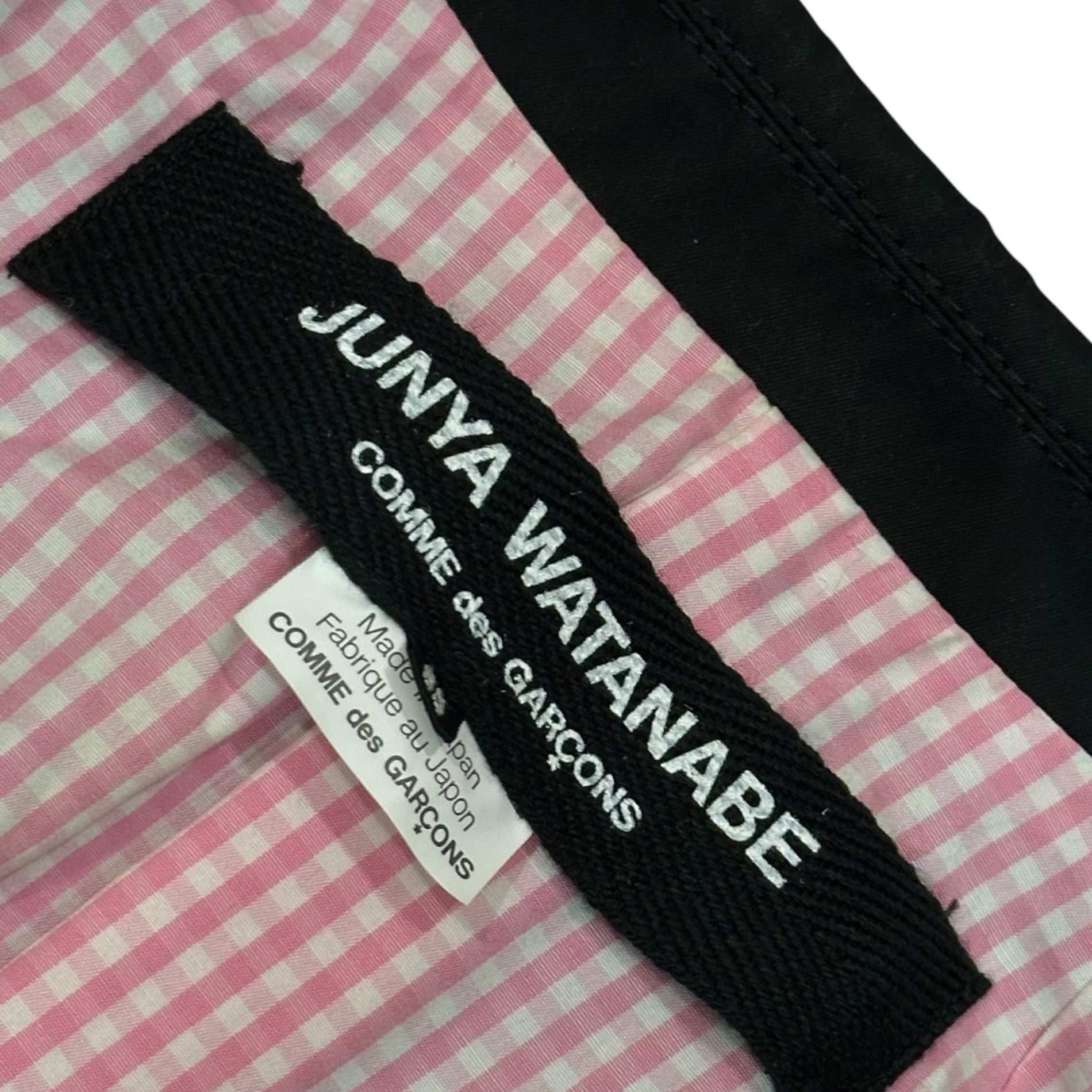 JUNYA WATANABE COMME des GARCONS(ジュンヤワタナベコムデギャルソン) 2008SS Co/Po 2B Blazer コットン ポリエステル ブレザー JA-J024 SS ブラック AD2007 テーラード ジャケット