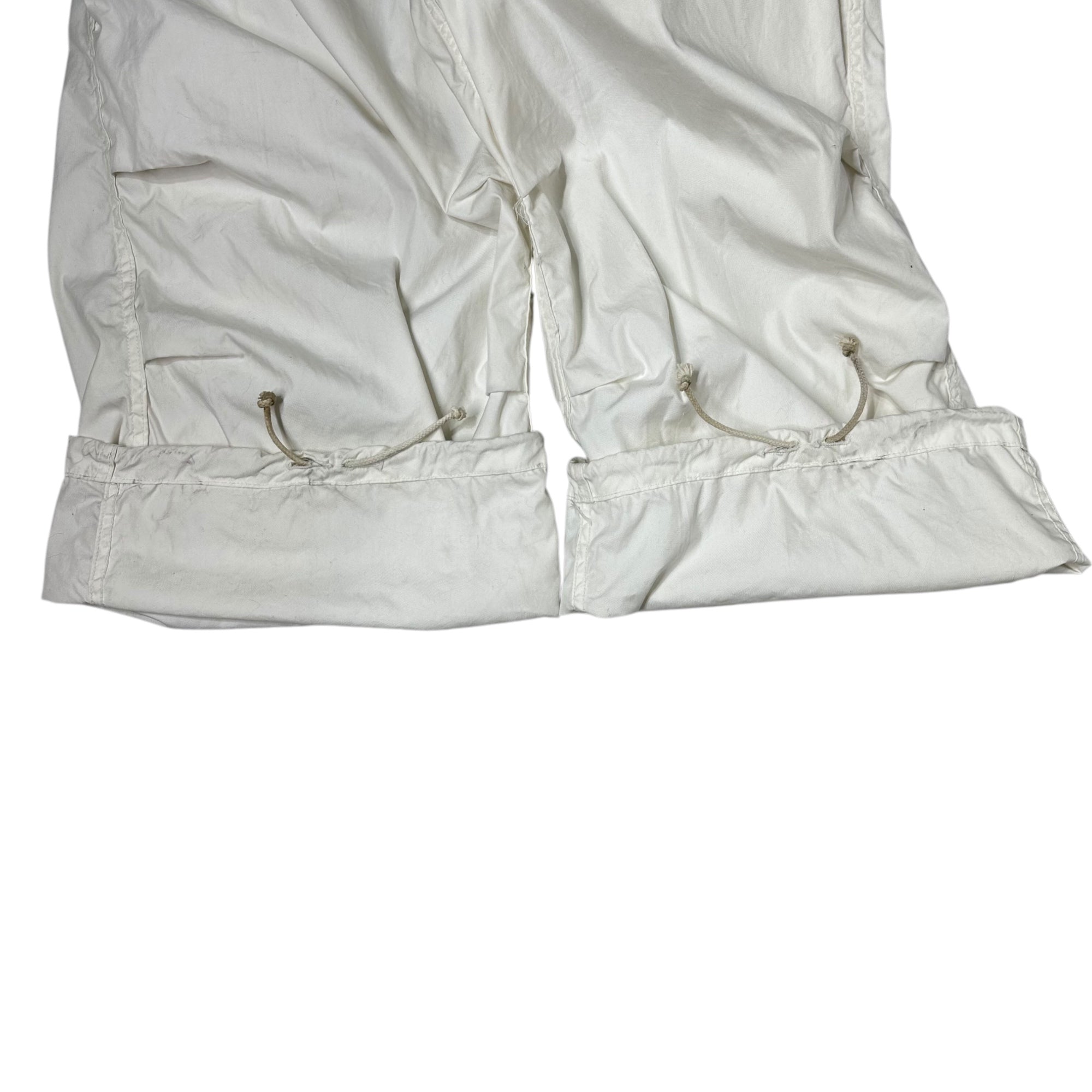 US ARMY(アメリカ軍) 70's Snow Camo Over Pants スノー カモ オーバー パンツ 8415-00-935-0571 MEDIUM-SHORT ホワイト 70年代 1978年製造 カーゴ ワイド ヴィンテージ