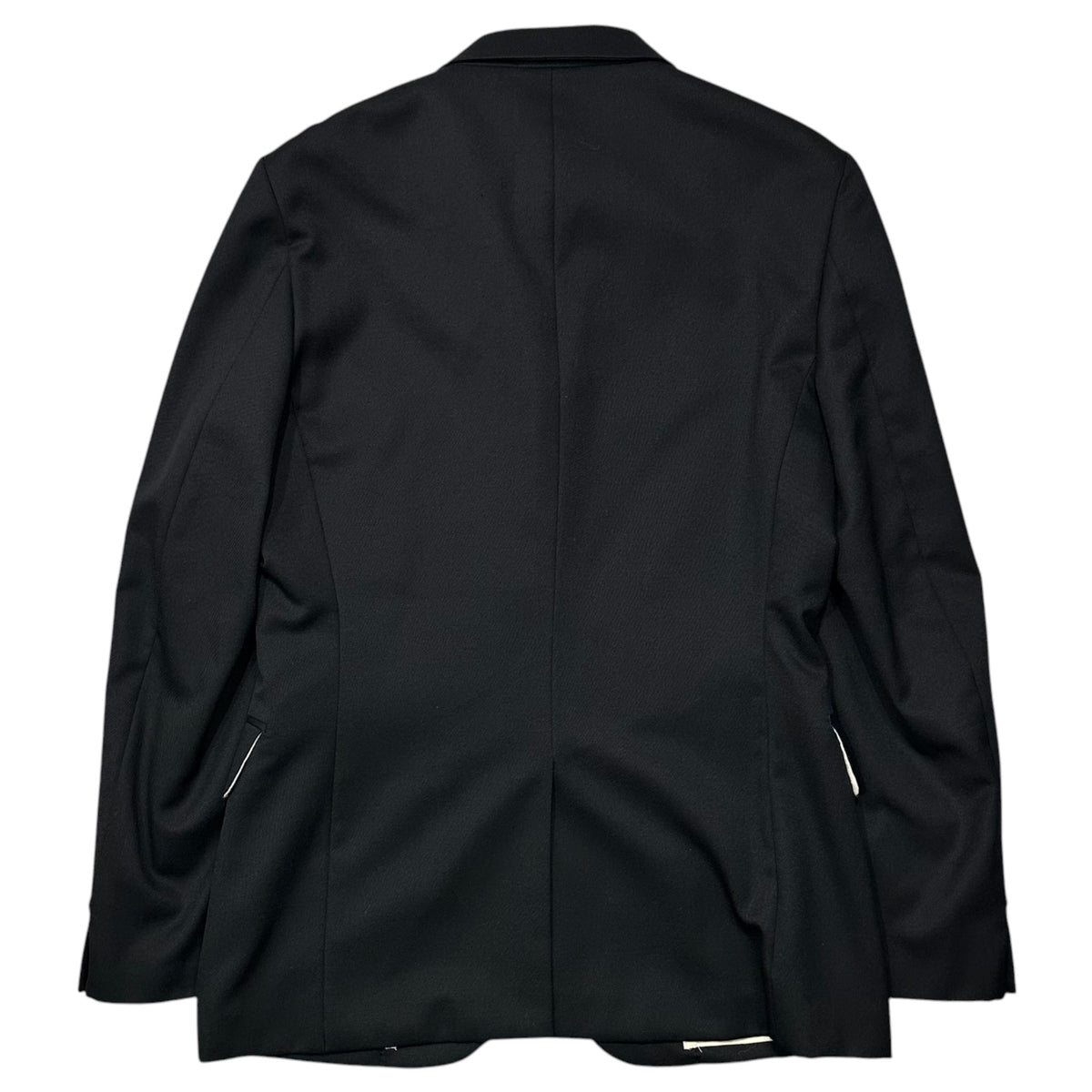 BLACK COMME des GARCONS(ブラックコムデギャルソン) 2011AW Wool 3B Jacket ウール 3B ジャケット 1H-J202 S ブラック AD2011 テーラード