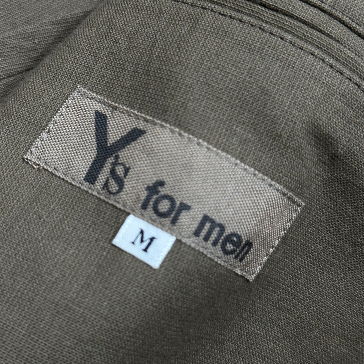 Y's for men(ワイズフォーメン) 1980's First-Production Cotton Tailored Jacket 初期 生産 コットン テーラード ジャケット M ブラウン 型番無 初期生産 稀少 80年代
