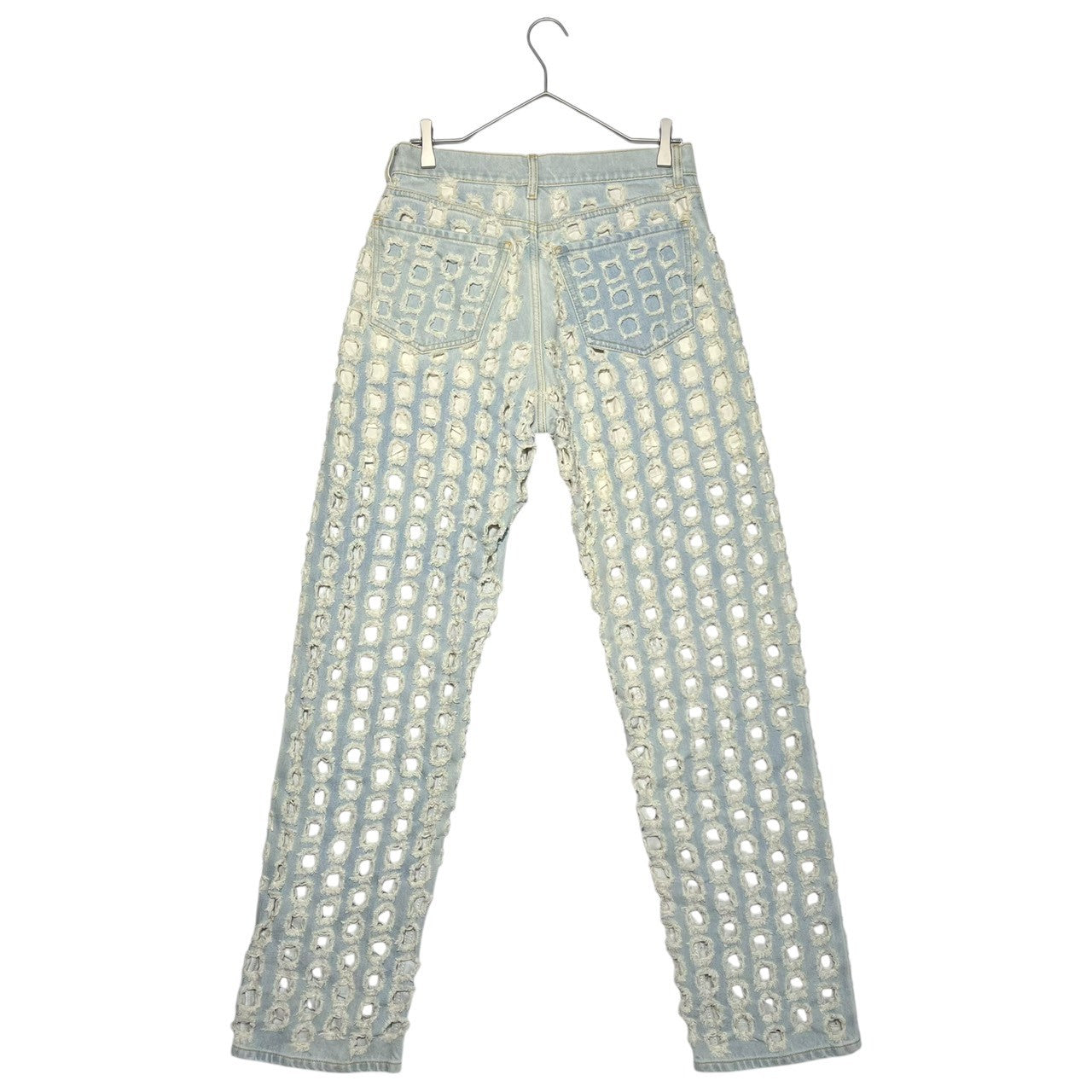 MAISON MARGIELA(メゾンマルジェラ) 2020 Destroyed denim pants デストイド デニム パンツ S51LA0127 38(M) ライトインディゴ