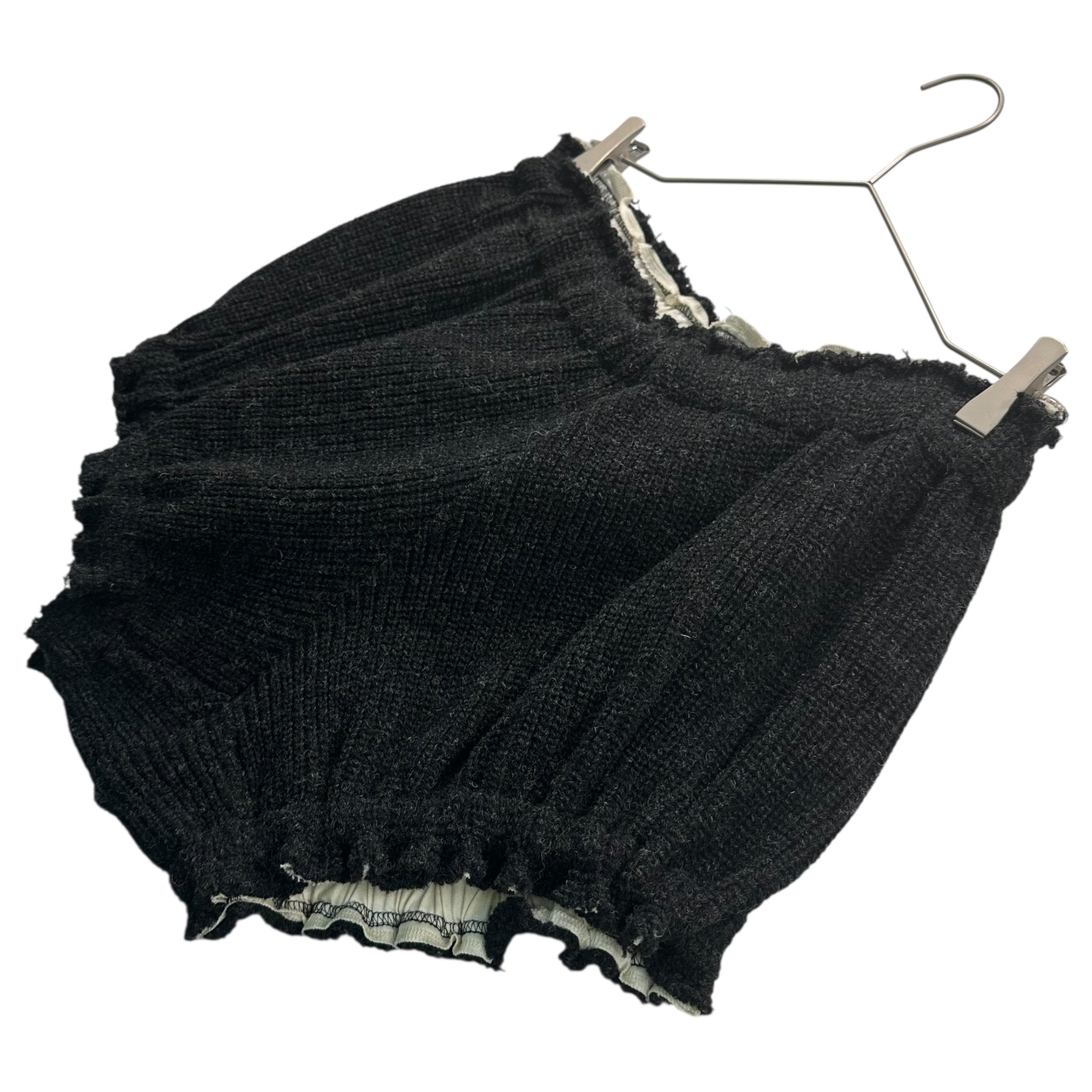 COMME des GARCONS(コムデギャルソン) Wool Easy Shorts ウール イージー ショート パンツ M チャコールグレー