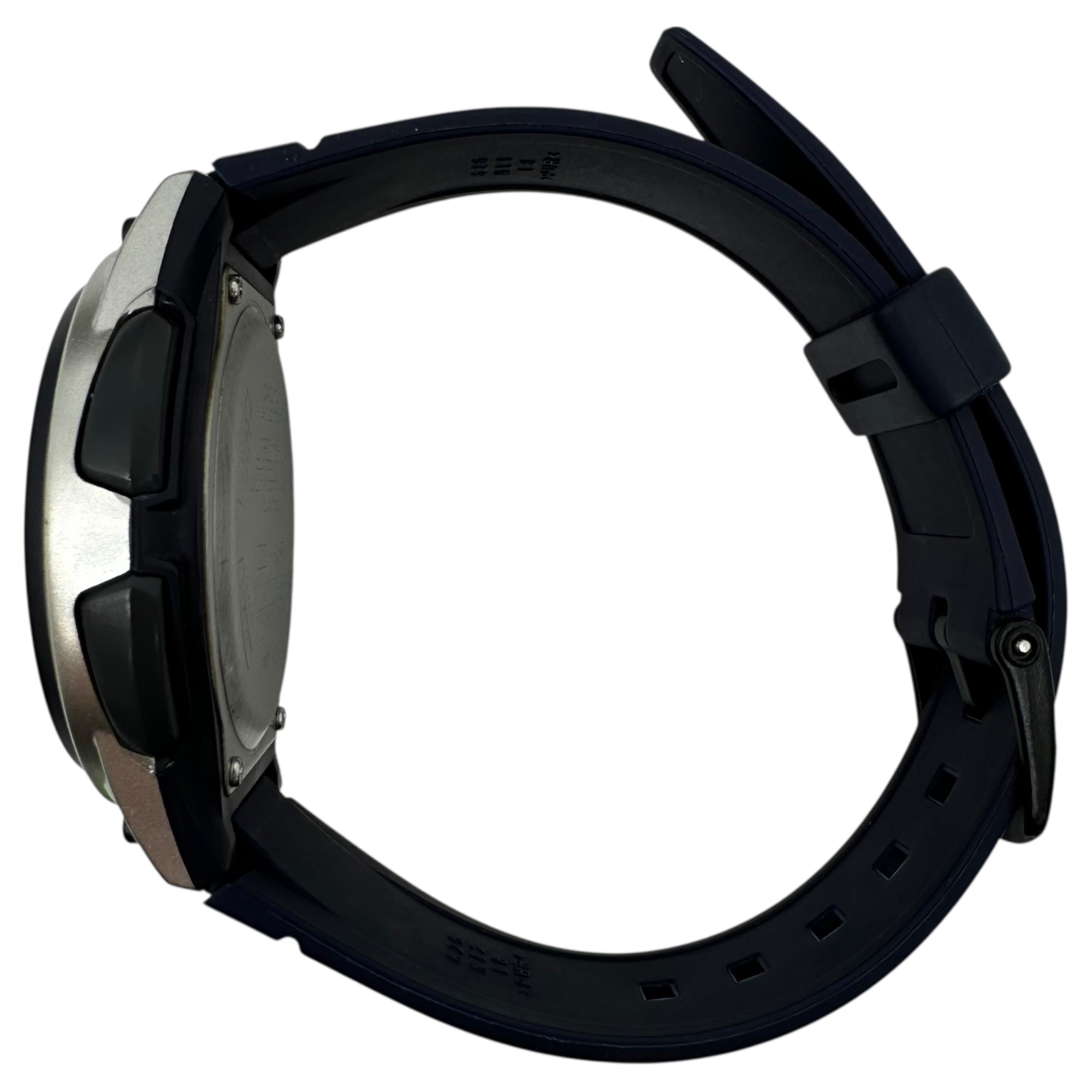 CASIO(カシオ) フィッシングギア アナデジ タイドグラフ 腕時計 AW-82 シルバー×ネイビー デジタル