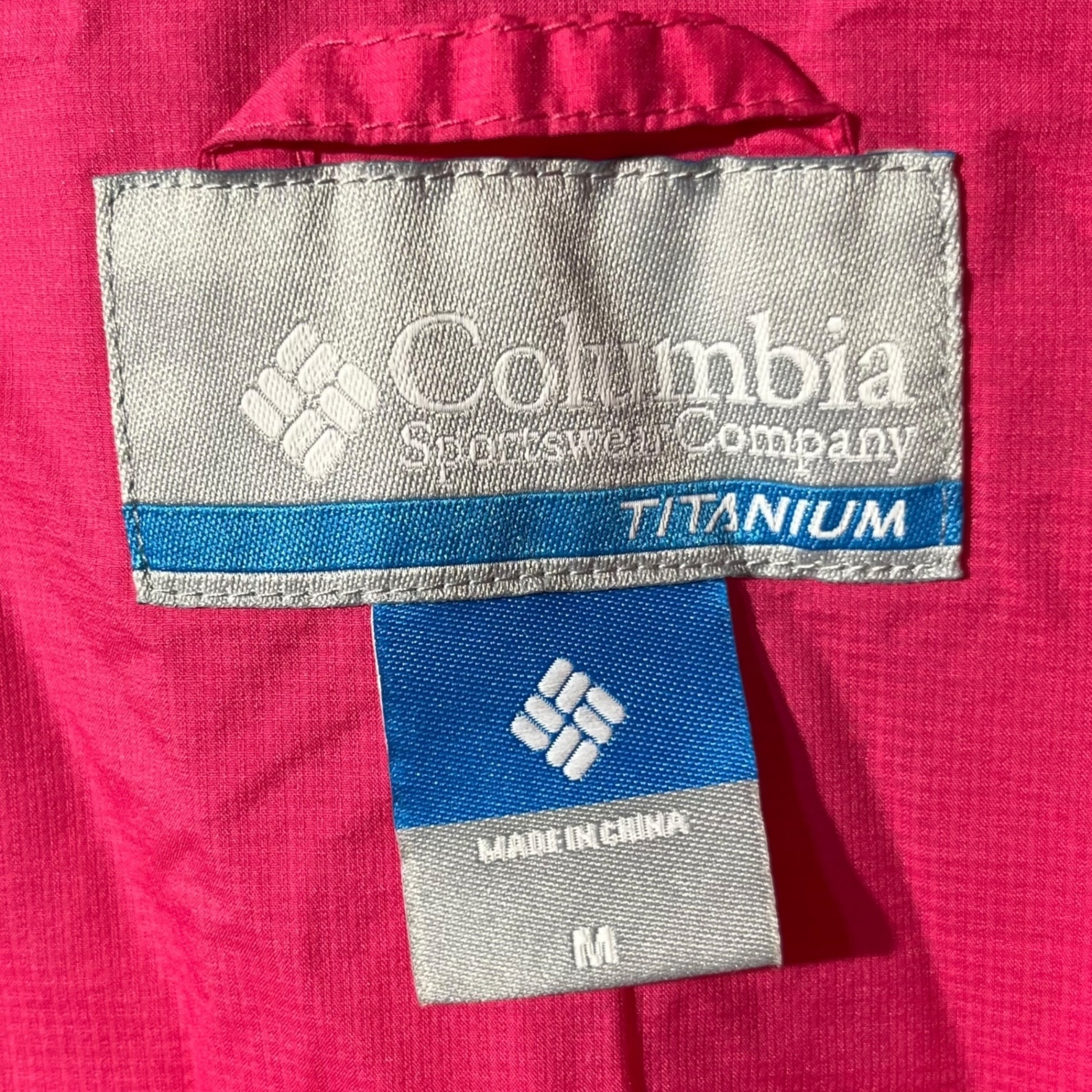 Columbia(コロンビア) mountain parka マウンテンパーカー PL2441 M ピンク ナイロン ジャケット登山 アウトドア