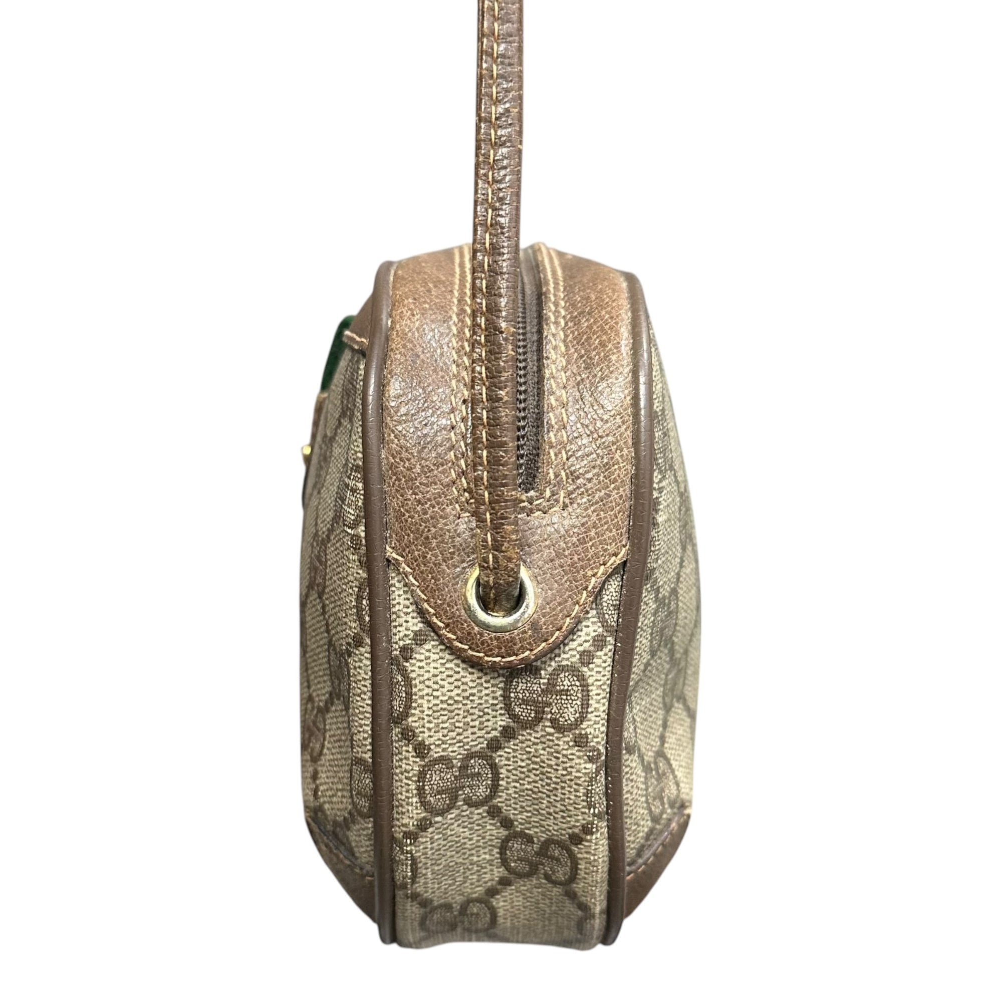 GUCCI(グッチ) 1970's~1980's GG Plus Sherry Line Shoulder Bag GGプラス シェリーライン ショルダー バッグ 89.02.066 ベージュ 70年代～80年代 ヴィンテージ OLD