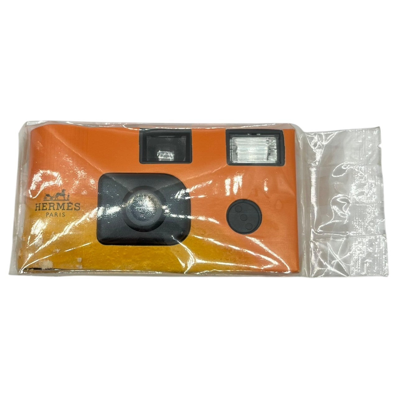 HERMES(エルメス) 2001 Novelty instant camera 「写ルンです」ノベルティー インスタント カメラ オレンジ 箱付 非売品