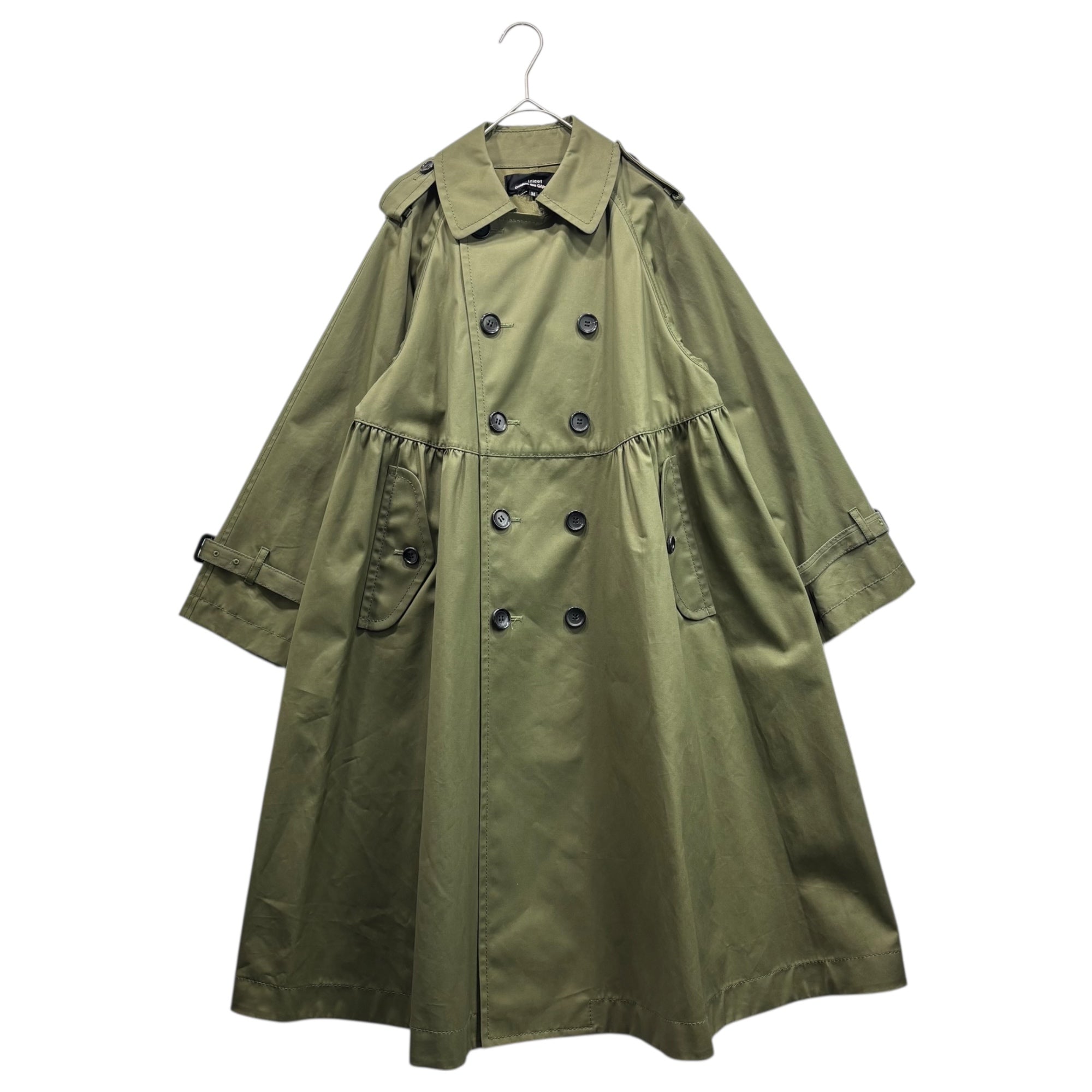 tricot COMME des GARCONS(トリココムデギャルソン) 13AW Cotton Double Trench Coat コットン ダブル トレンチ コート TL-C003  M カーキ AD2013