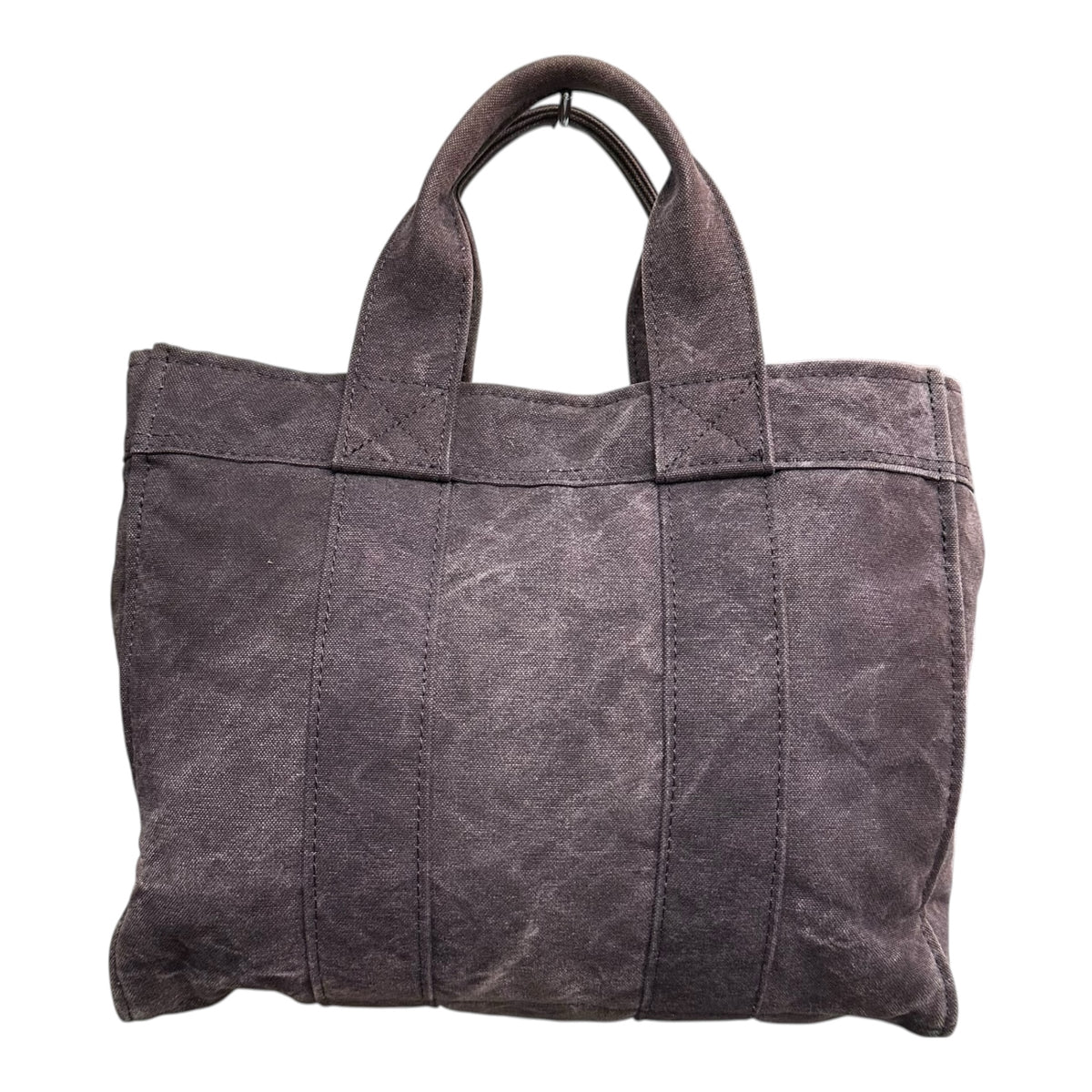 tricot COMME des GARCONS(トリココムデギャルソン) 2000’s Washed Canvas Tote Bag ウォッシュ加工 キャンバス トート バッグ TK-K203 ダークパープル