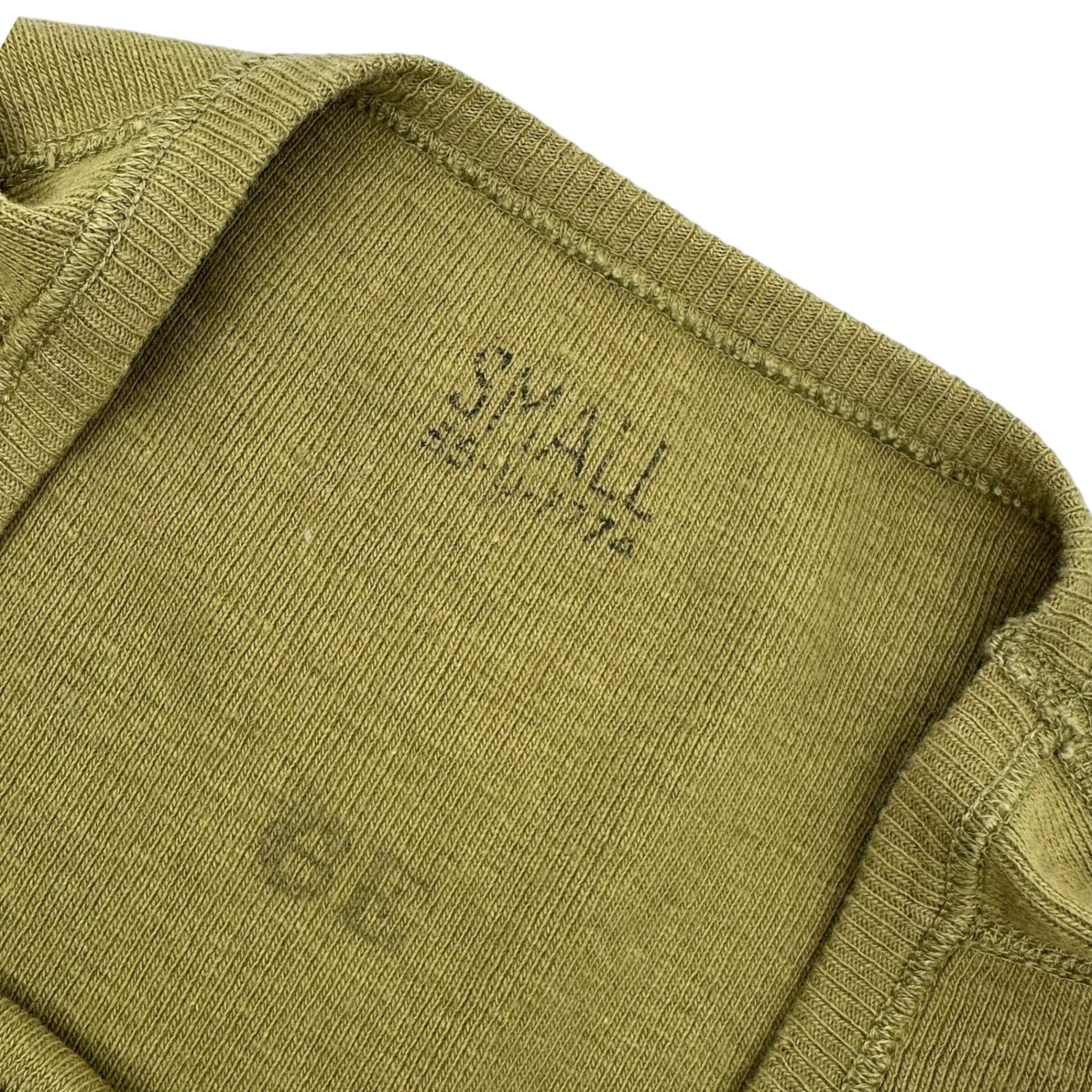 vintage(ヴィンテージ) 50's US ARMY wool thermal shirt 50年代 アメリカ軍 ウール サーマルシャツ カーキ