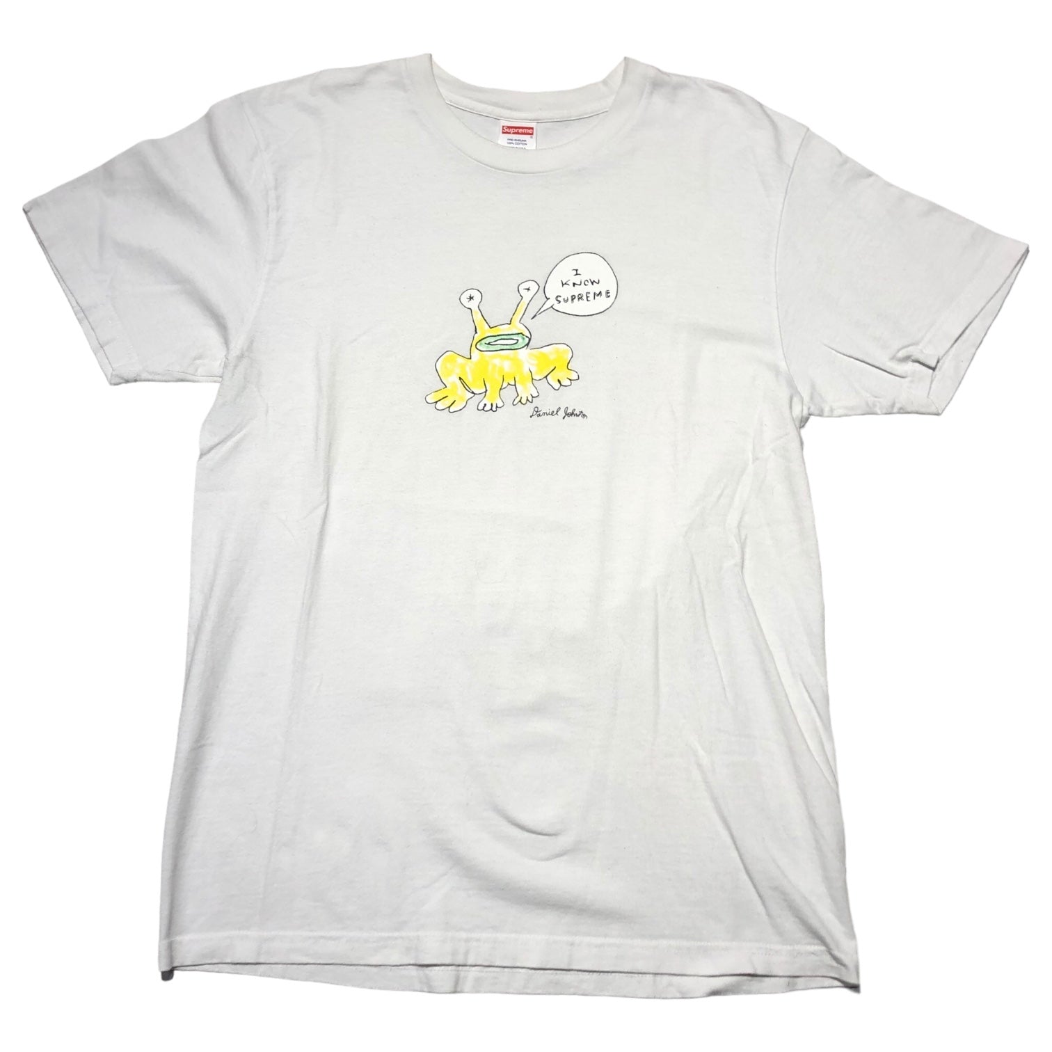 SUPREME(シュプリーム) 20SS Daniel Johnston Frog Tee ダニエル ジョンストン フロッグ Tシャツ M ホワイト ニルバーナ