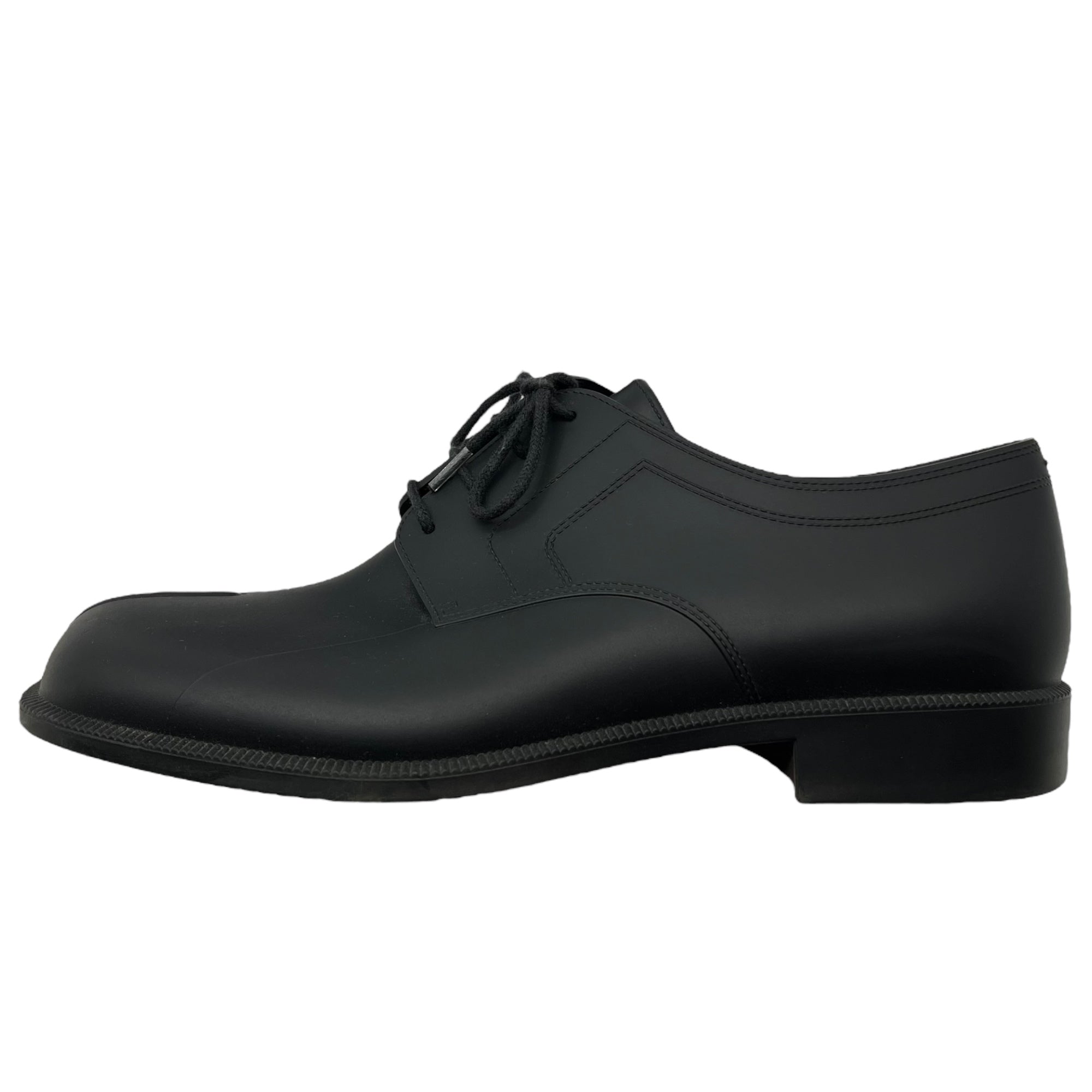 MAISON MARGIELA(メゾンマルジェラ) TABI Rubber dress shoes 足袋 ラバー ドレス シューズ S58WQ0125 40(26cm程度) ブラック ローカット タビ