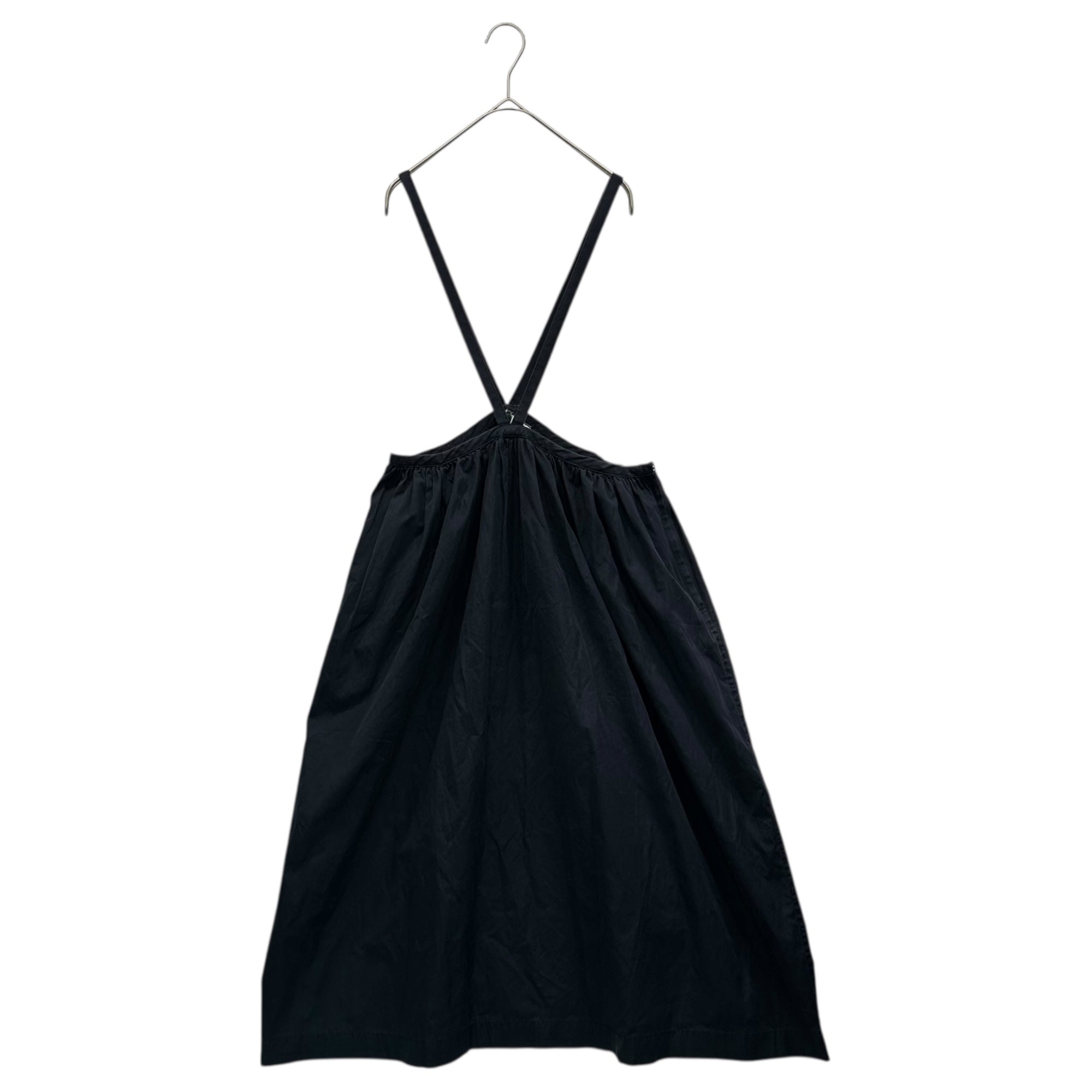robe de chambre COMME des GARCONS(ローブドシャンブルコムデギャルソン) 80~90's Vintage Cotton Suspenders Skirt 80年～90年代 ヴィンテージ コットン サスペンダー 吊り スカート  ネイビー AD表記消え