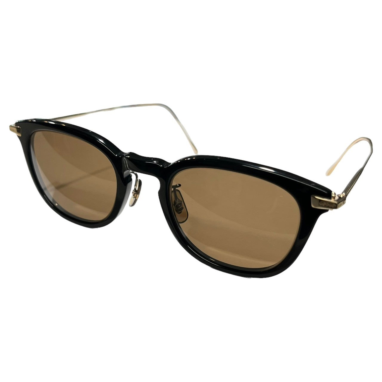 OLIVER PEOPLES(オリバーピープルズ) Corrington メタル セル サングラス 48□22-145 ブラック 眼鏡 メガネ