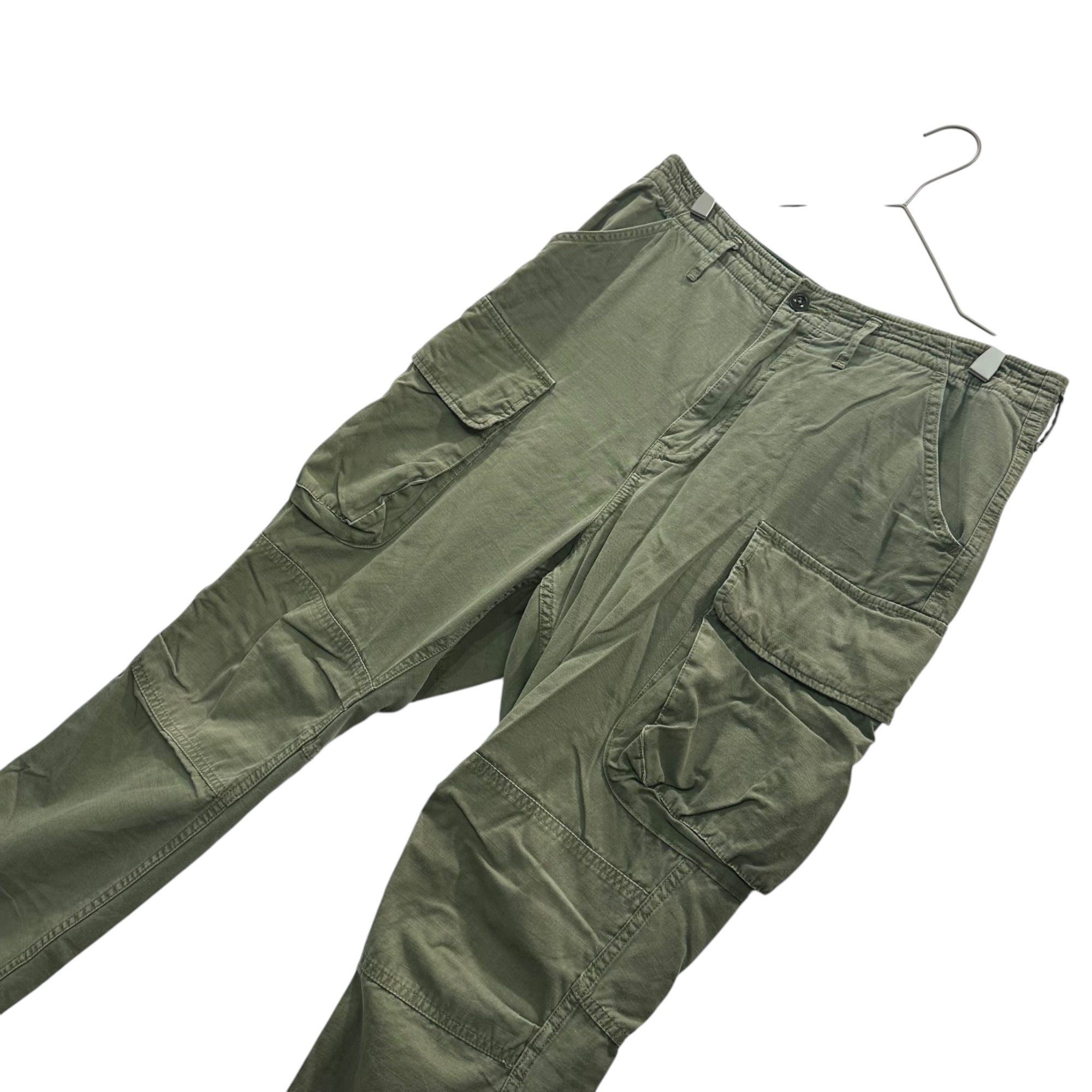 nonnative(ノンネイティブ) COMMANDER 6P TROUSERS RELAXED FIT COTTON RIPSTOP リップストップ ミリタリー カーゴパンツ NN-P3568 2 オリーブ