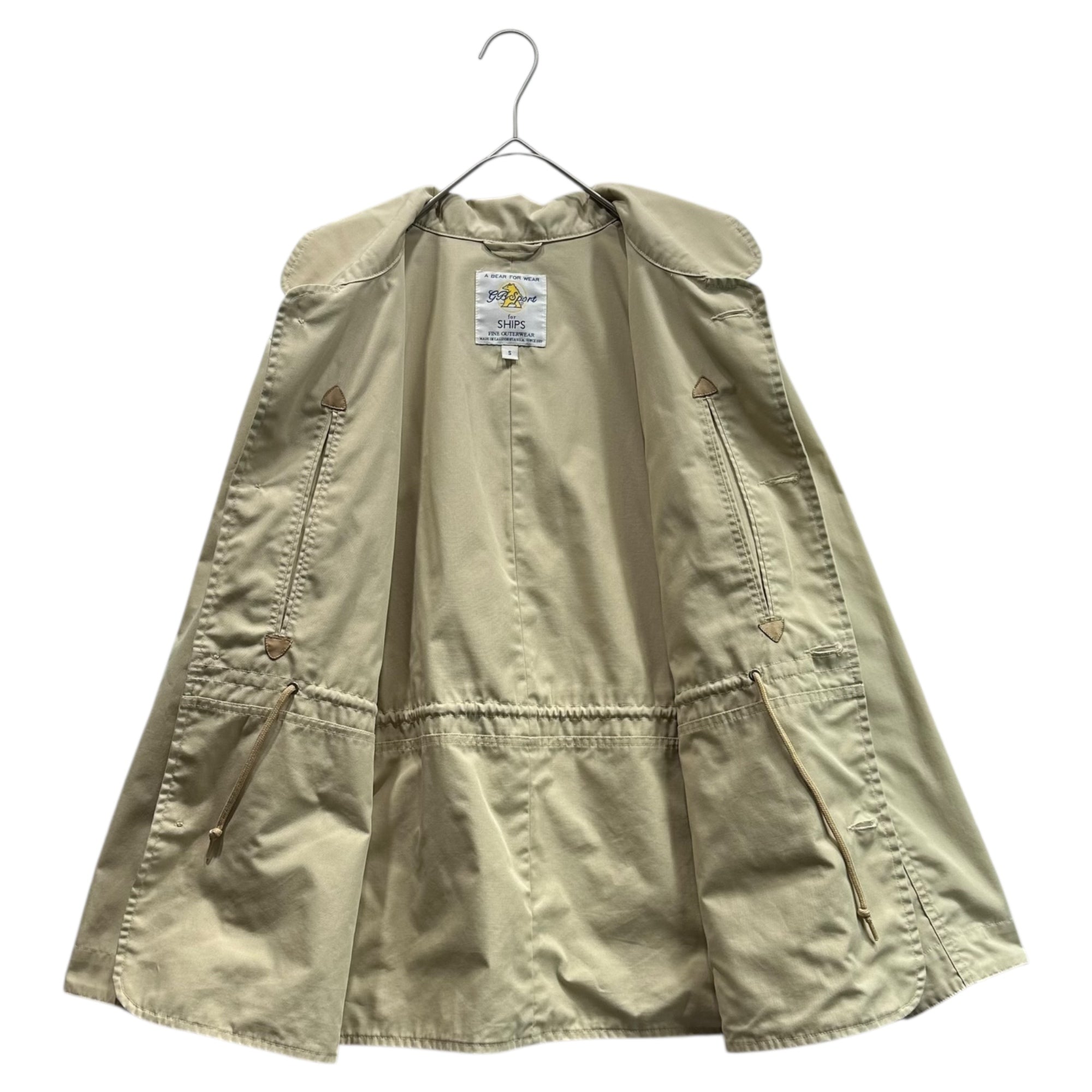 GBSPORT for SHIPS(ジービースポーツ × シップス) Cotton L/S Work Jacket コットン 長袖 ワークジャケット S ベージュ