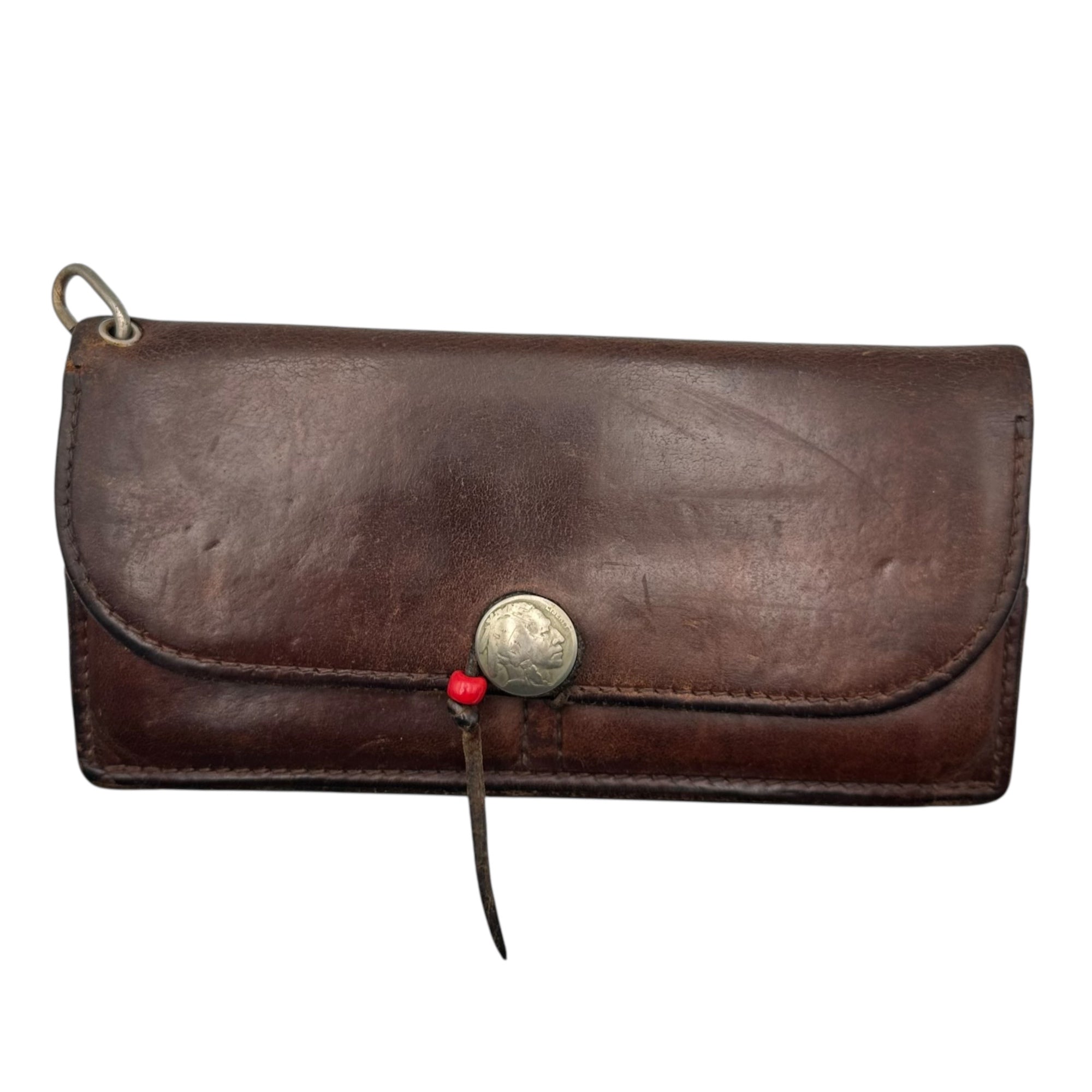 goro's(ゴローズ) Indian Concho Saddle Leather Long Wallet