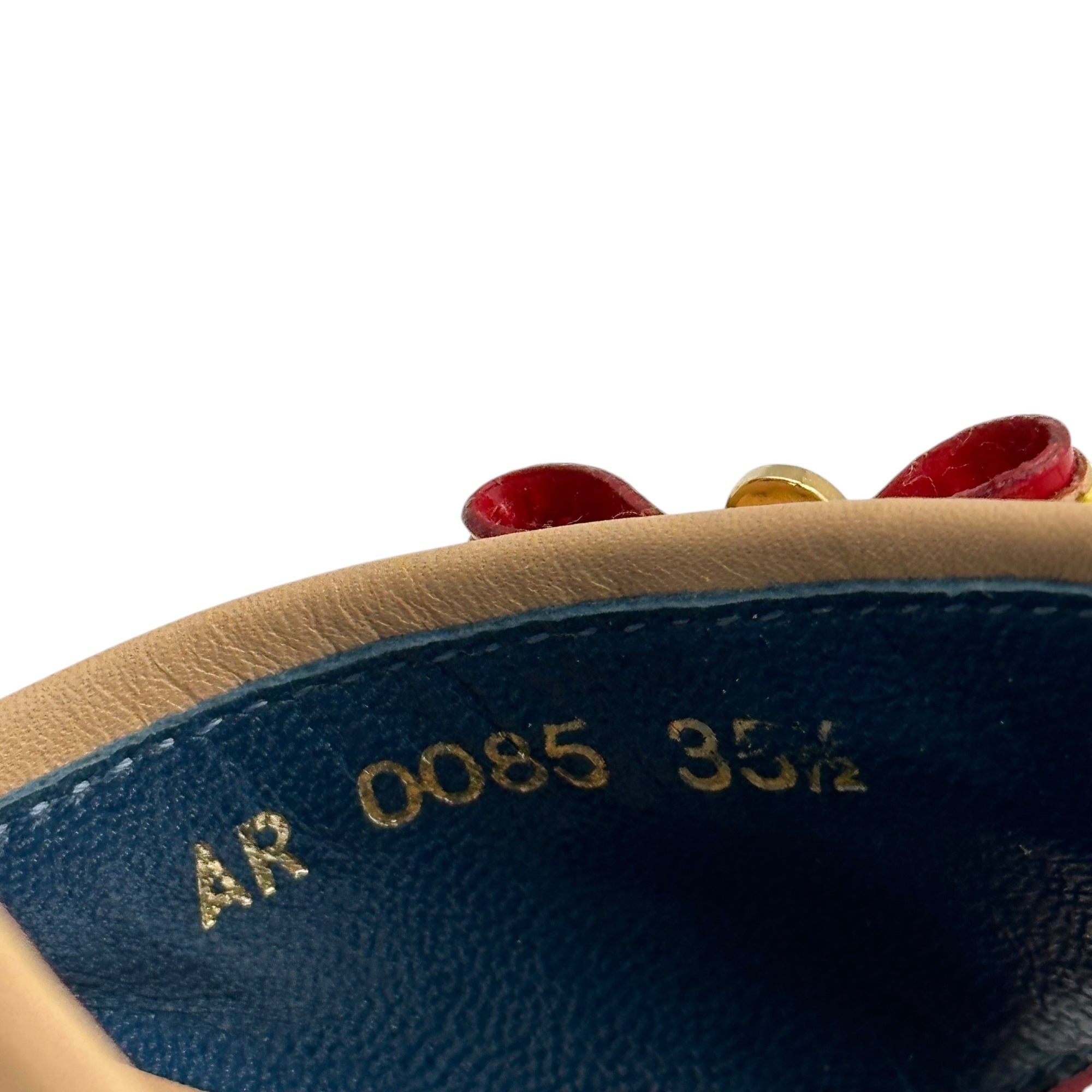 LOUIS VUITTON(ルイヴィトン) Monogram Denim Ribbon Mules モノグラム