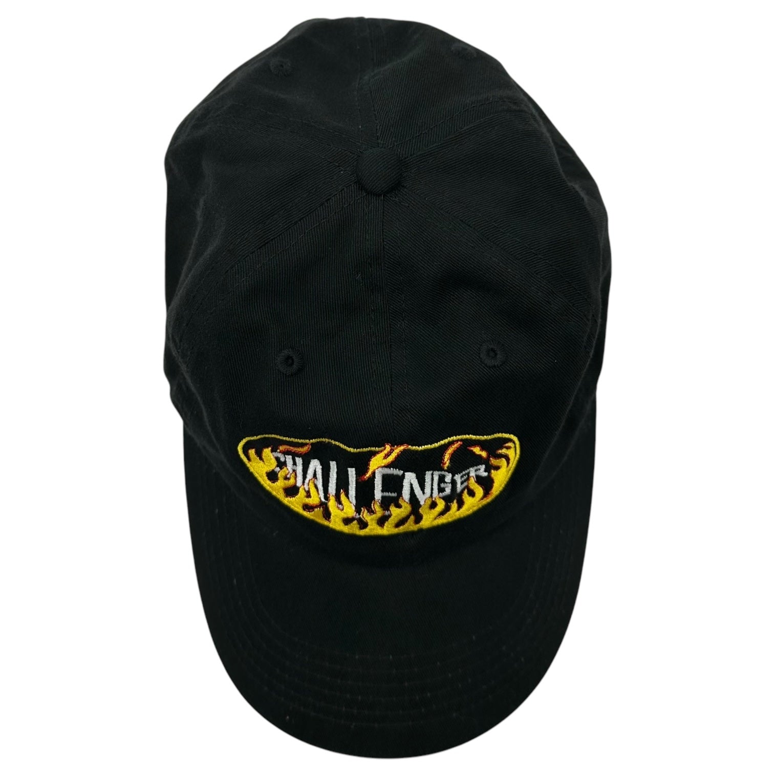 CHALLENGER(チャレンジャー) FIRE LOGO CAP ファイヤー ロゴ キャップ ブラック