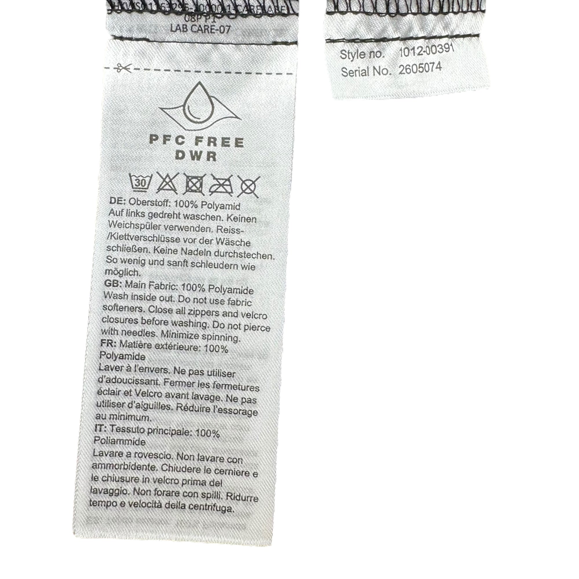 MAMMUT(マムート) Hiking WB Hooded Jacket AF Men ハイキング ウィンドブレーカー フーデッド ジャケット アジアンフィット 1012-00391 L ブラック アウトドア