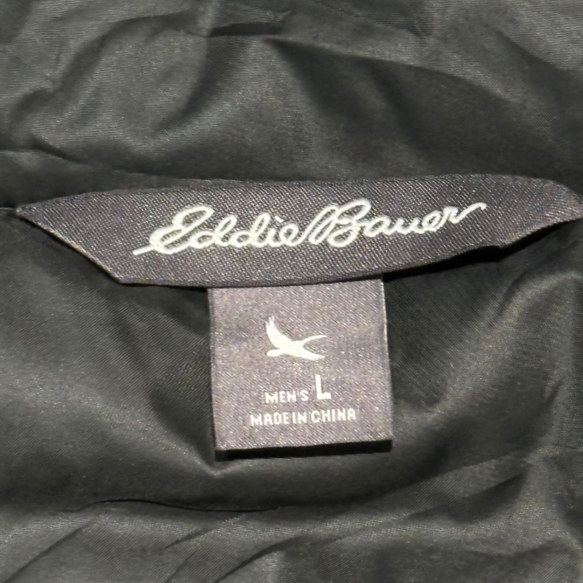 Eddie Bauer(エディーバウアー) Nylon Hooded Down Jacket ナイロン フーデッド ダウン ジャケット L18FN1010 L ネイビー