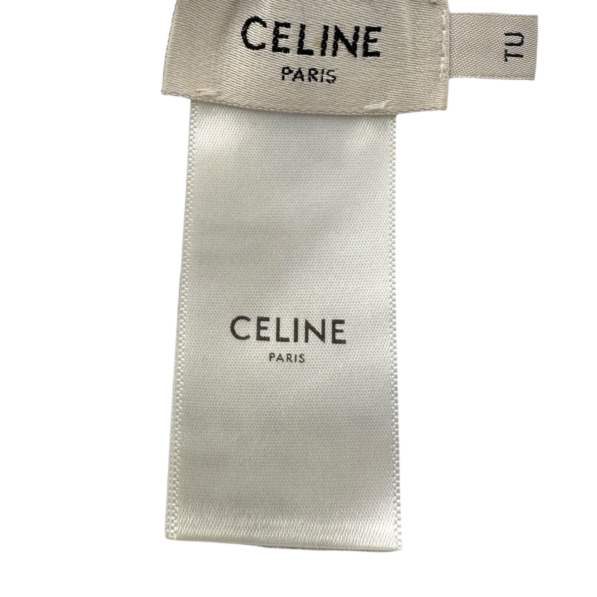 CELINE(セリーヌ) 2023AW By Hedi Slimane Logo Patch Beanie エディ期 ロゴ ワッペン ビーニー 2AH35423P TU ネイビー ニット帽