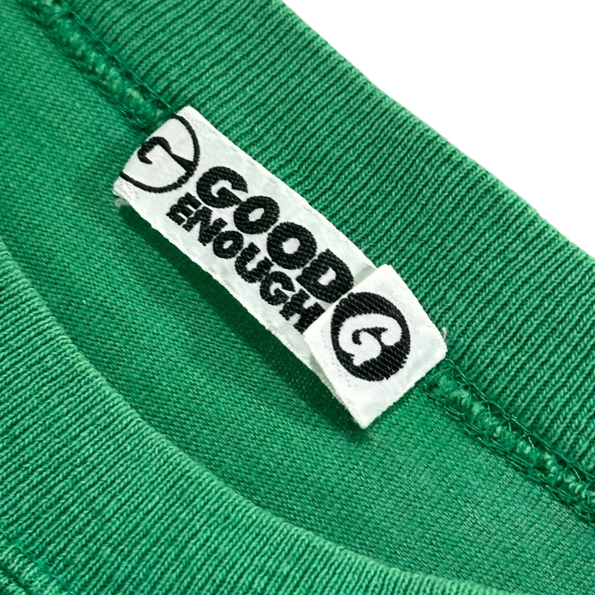 GOODENOUGH(グッドイナフ) 1997's One-point logo s/s T-shirt ワンポイント Gロゴ グラムG 半袖 Tシャツ M グリーン