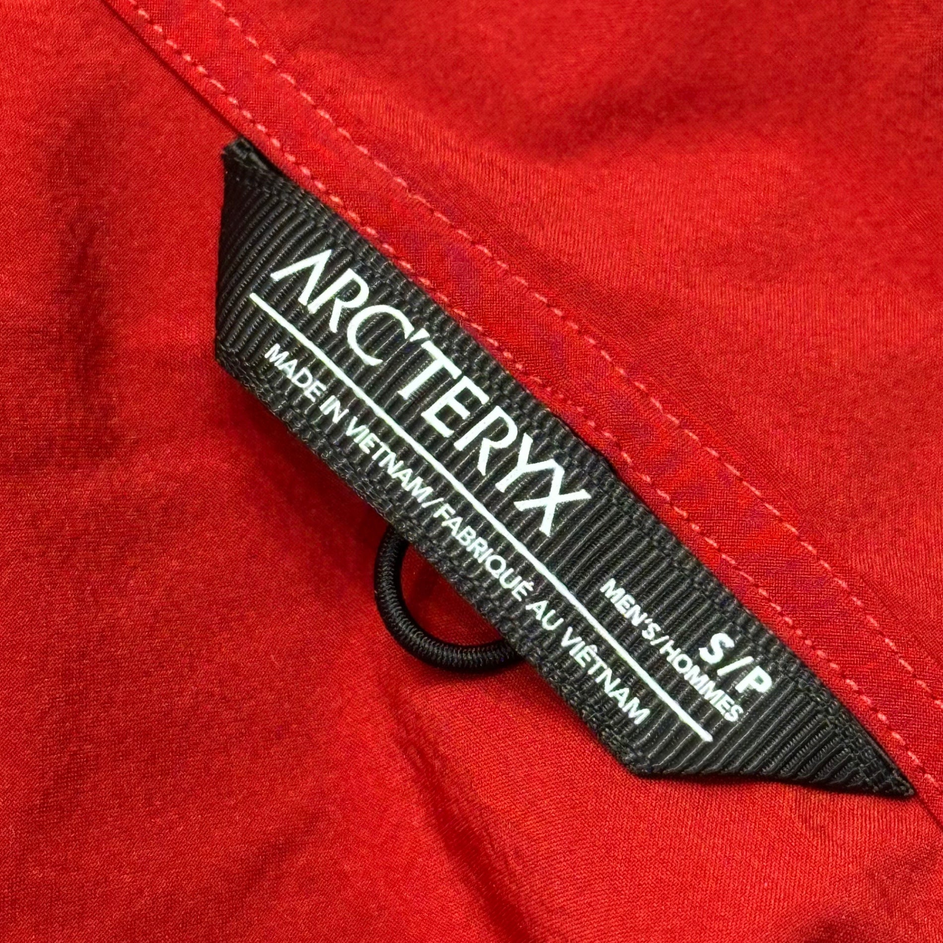 ARC'TERYX(アークテリクス) 19's SIGMA SL ANORAK シグマ アノラック フーディ ナイロン ジャケット 23099-120008 S バーミリオン(朱色のような赤色)