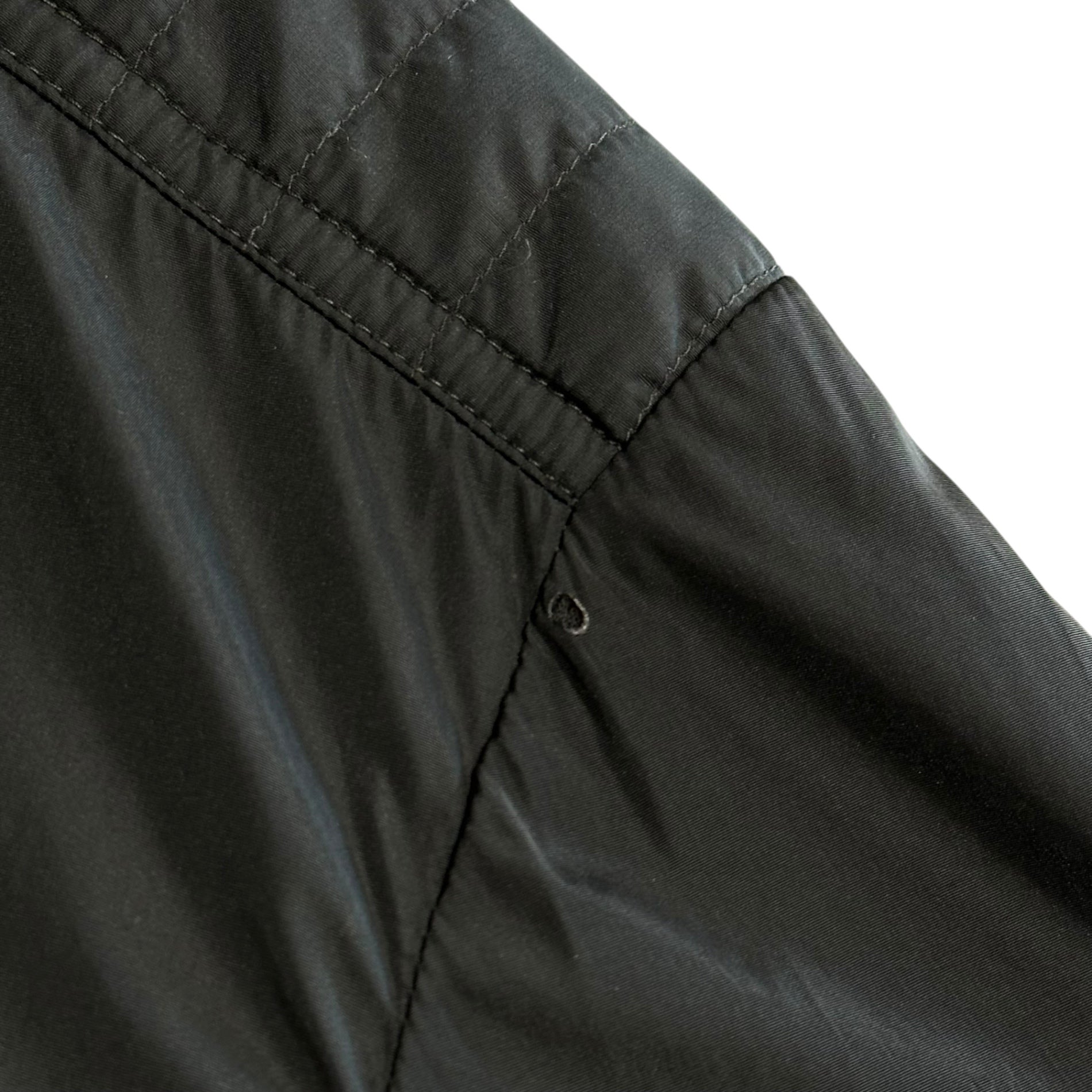 GUCCI(グッチ) 1999SS By Tom Ford Nylon Single Rider Jacket トムフォード期 ナイロン シングル ライダース ジャケット 314-0444-2979 48 ブラック 90年代 アーカイブ