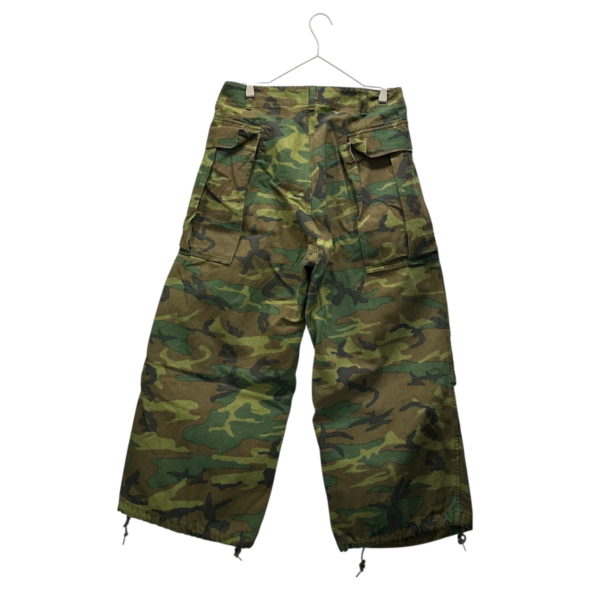HERNO(ヘルノ) 22AW Duck ERDL Camouflage Cargopants ダック カモ フラージュ カーゴ パンツ 22-030-HL-8040-3 1 グリーン