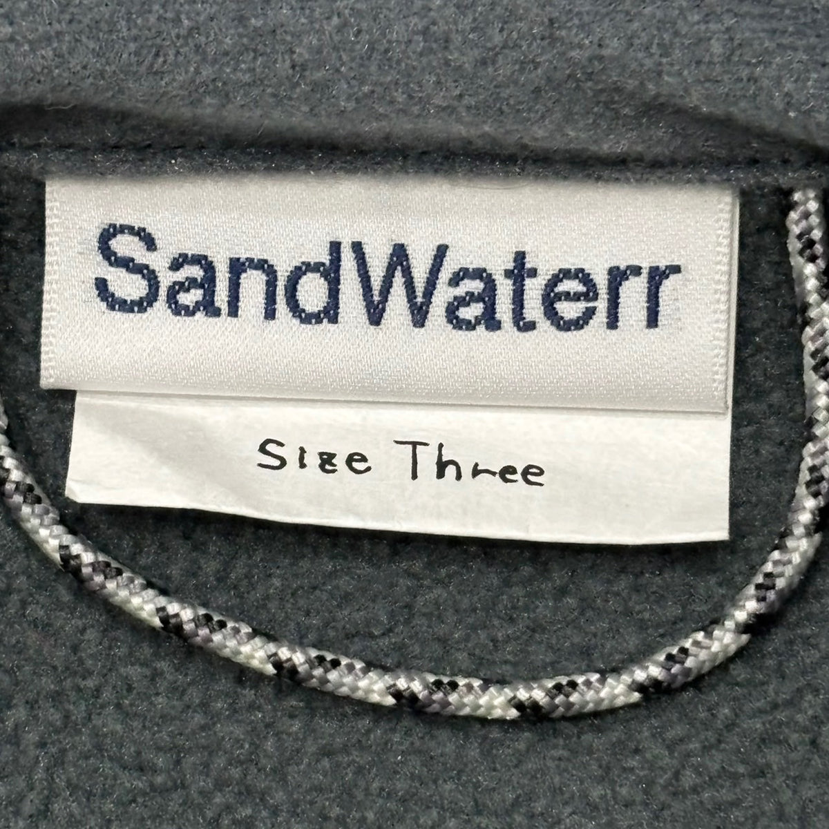 SandWaterr(サンドウォーター) ORGANIZED VEST - PE.MICRO FLEECE オーガナイズド ベスト - ポリエステル マイクロフリース SW-V0501 3 グレー