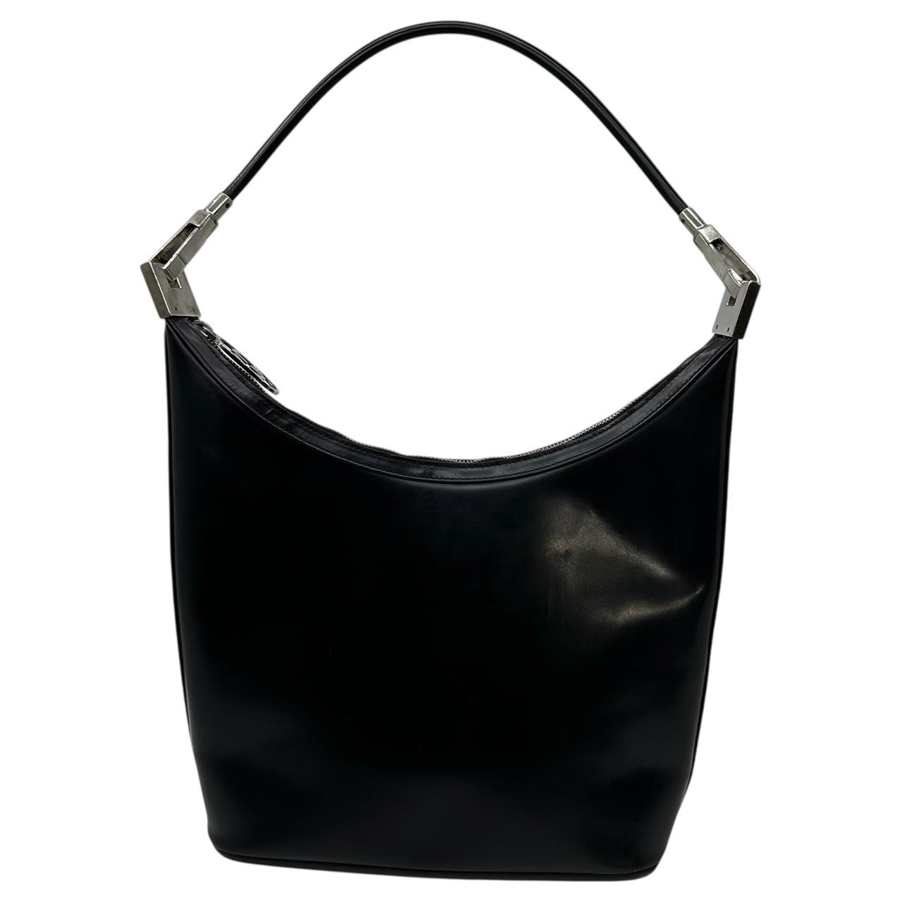 GUCCI(グッチ) Interlocking Leather One-Shoulder Bag インターロッキング レザー ワンショルダー バッグ 001・3814・2026 ブラック OLD オールド