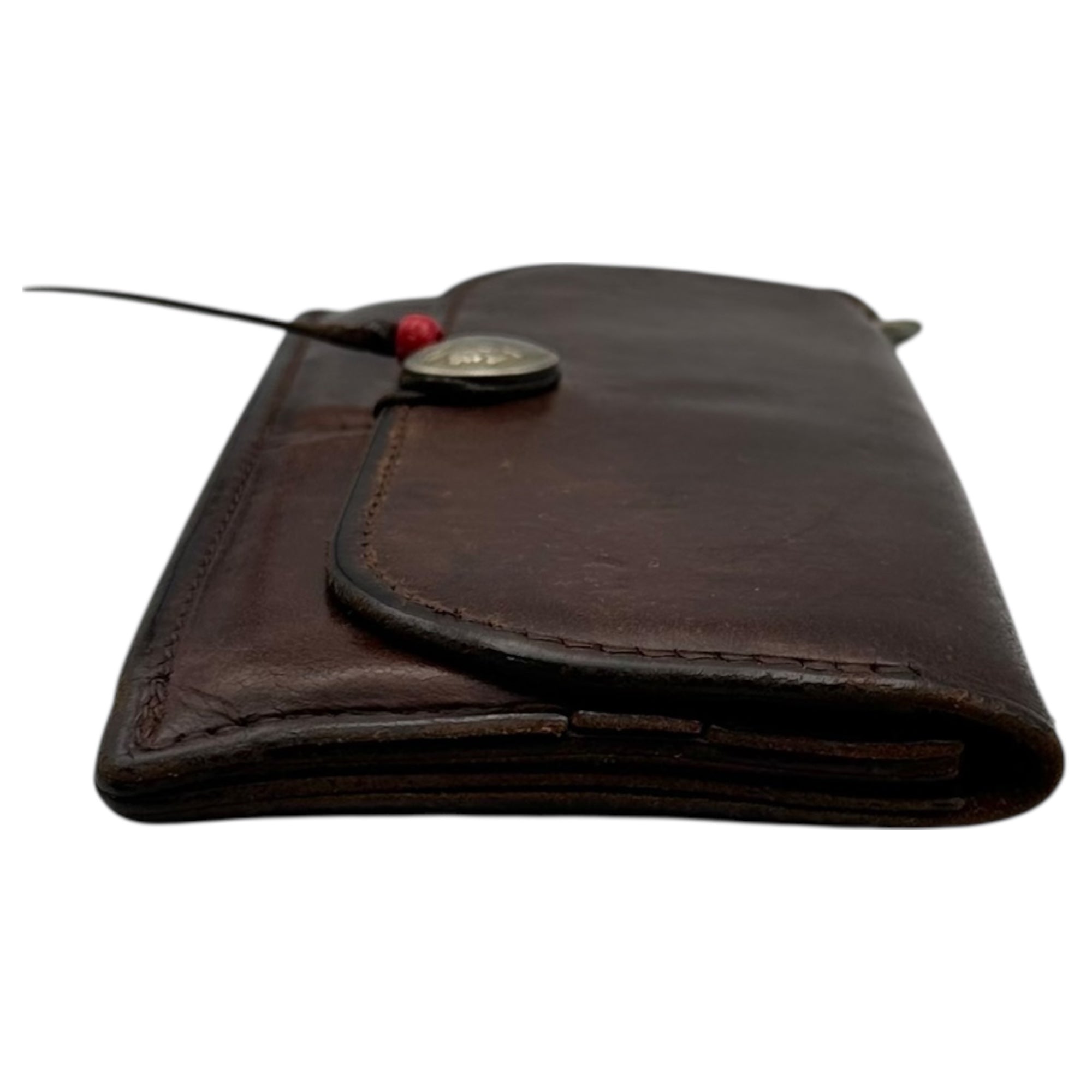 goro's(ゴローズ) Indian Concho Saddle Leather Long Wallet インディアンコンチョ サドルレザー ロング ウォレット ブラウン