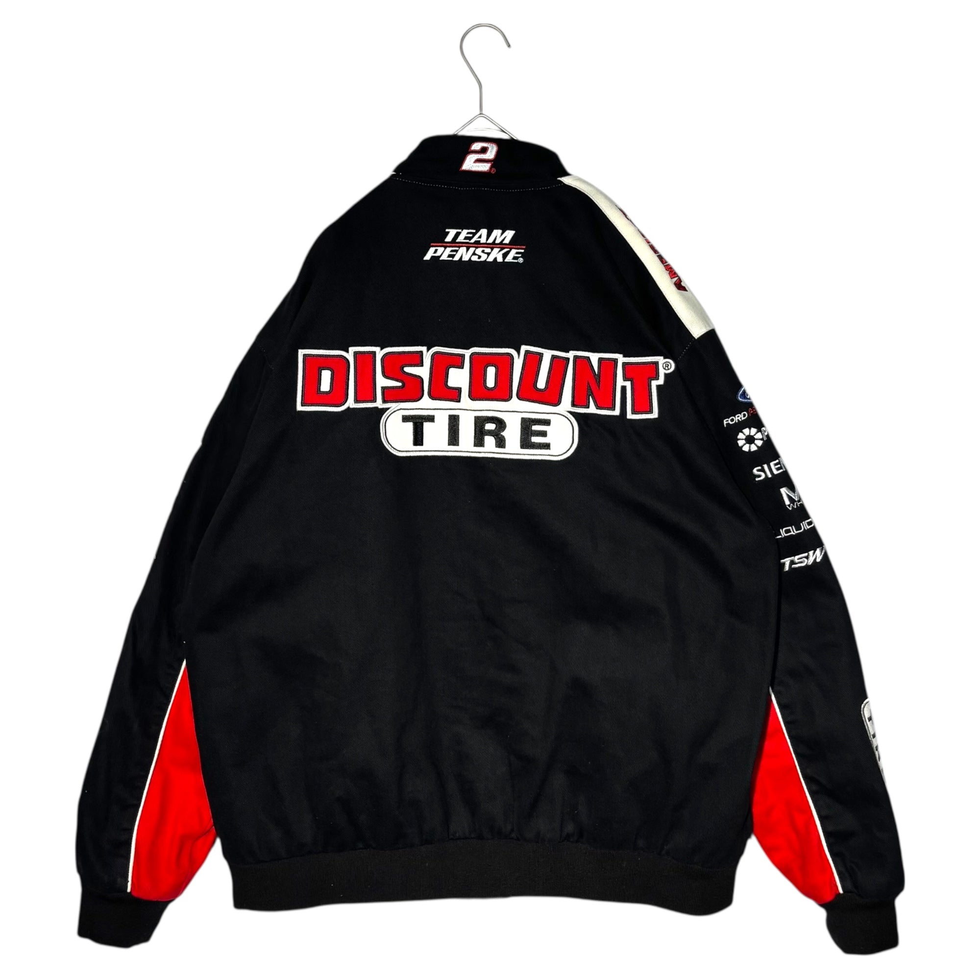 NASCAR(ナスカー) 2021 JH Design DISCOUNT TIRE RACING JACKET レーシング ジャケット XL ブラック