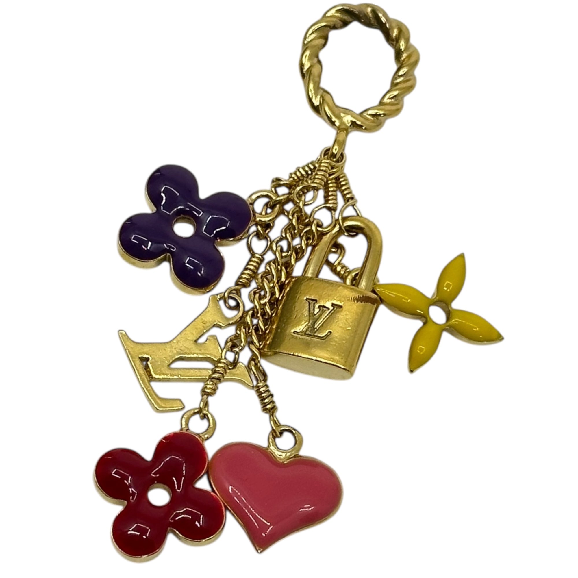 LOUIS VUITTON(ルイヴィトン) Pendantif Sweet Monogram Pendant Top パンダンティフ スウィート モノグラム ペンダント トップ マルチ M65391 ゴールド ネックレス チャーム