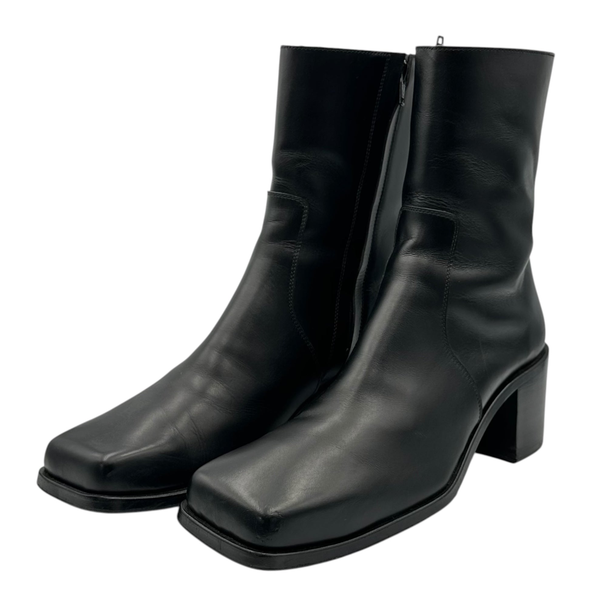 JOHN LAWRENCE SULLIVAN(ジョンローレンスサリバン) Square-toe heeled