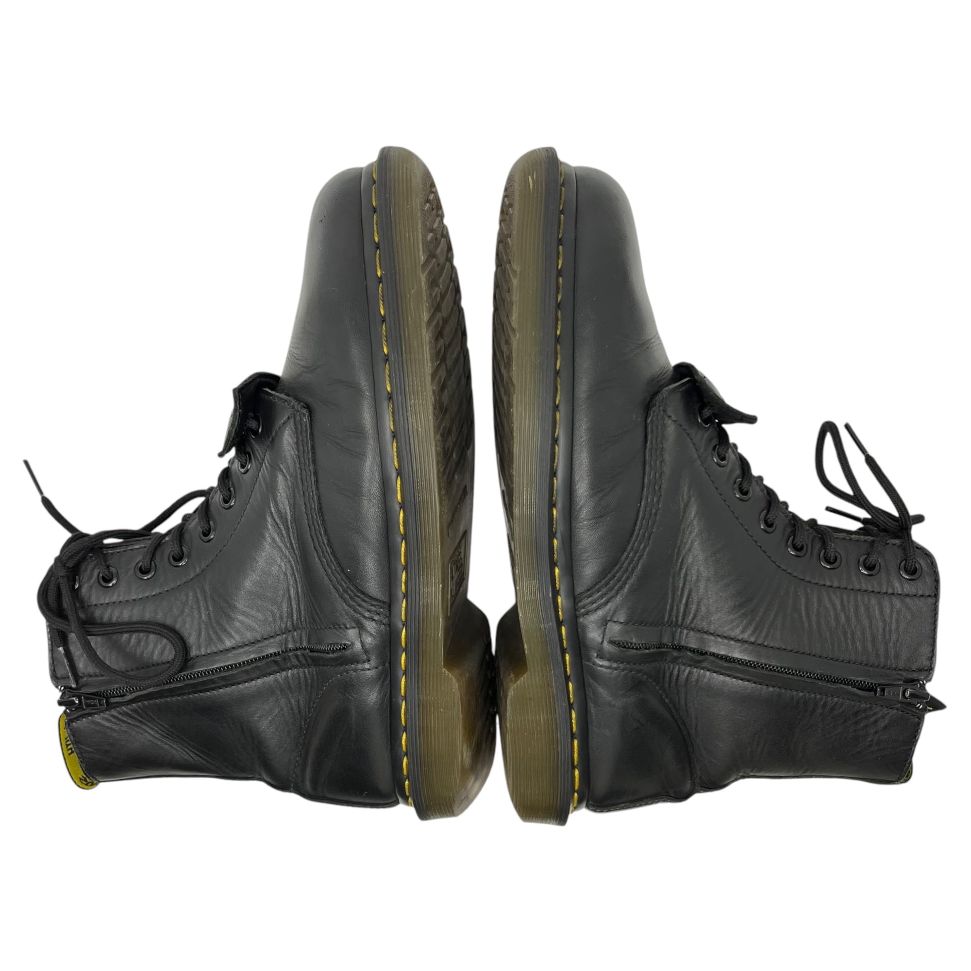 YOHJI YAMAMOTO×DR.MARTENS(ヨウジヤマモト×ドクターマーチン) 16SS PASCAL Y ZIP サイド ジップ ブーツ 21794001 US 9(27cm程度) ブラック コラボ