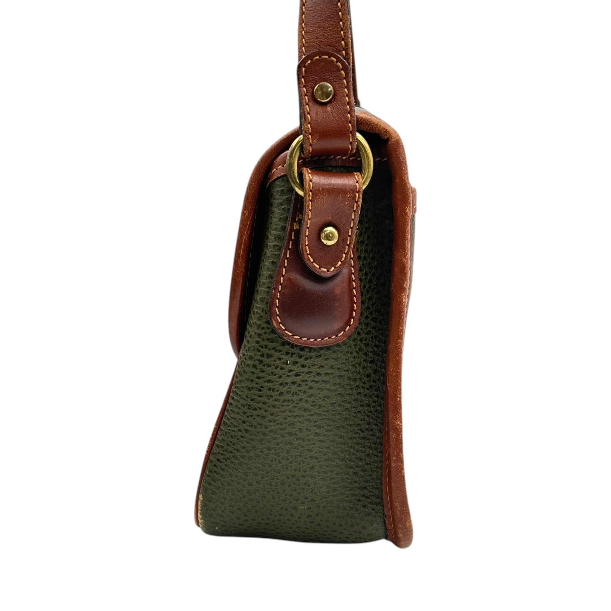 COACH(コーチ) 90's Turnlock Shoulder Leather Flap Bag 90年代