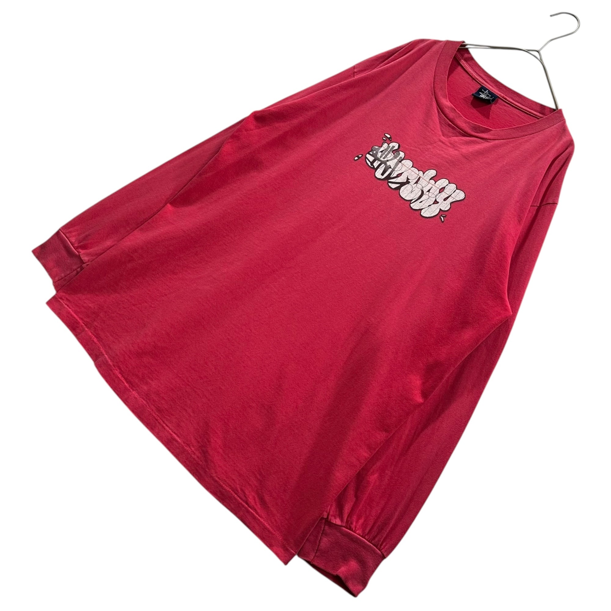 STUSSY(ステューシー) 1990's USA made Graphic L/S Tee グラフィック
