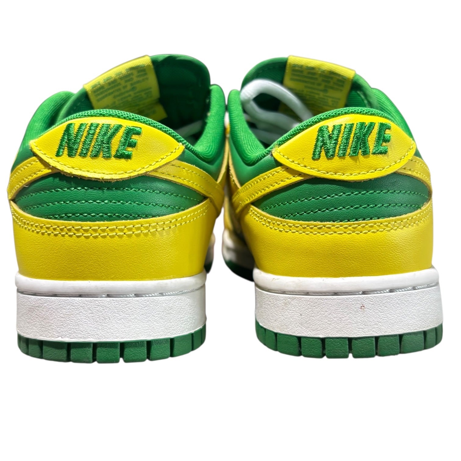 NIKE(ナイキ) Dunk Low "Reverse Brazil" ダンク ロー リバース ブラジル DV0833-300 27cm グリーン×イエロー スニーカー