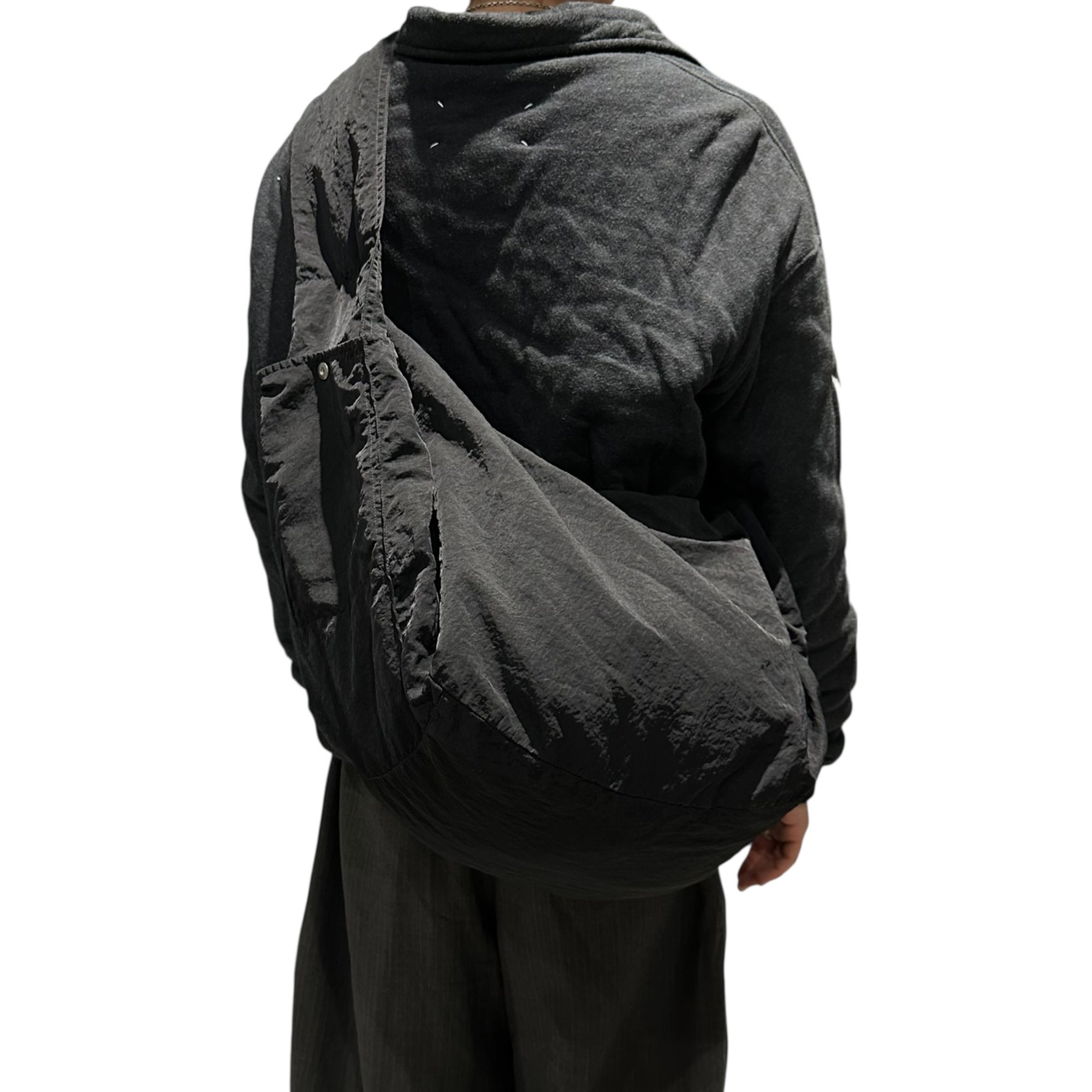OMAR AFRIDI(オマールアフリディ) Lidia Bag BLACK_NYLON TWILL