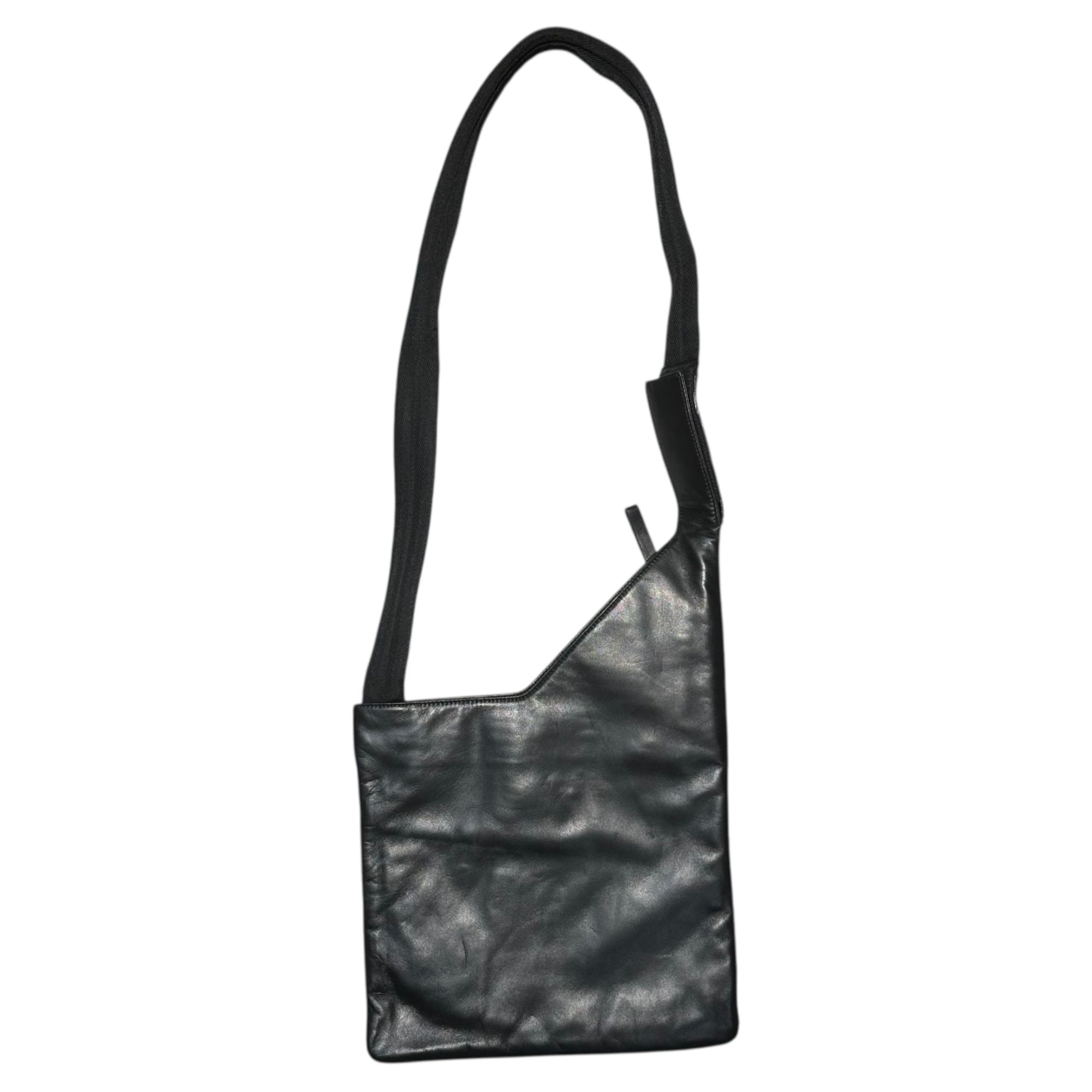 PRADA(プラダ) 1999AW Leather Shoulder Bag レザー ショルダー バッグ ブラック 90's 90年代 アーカイブ