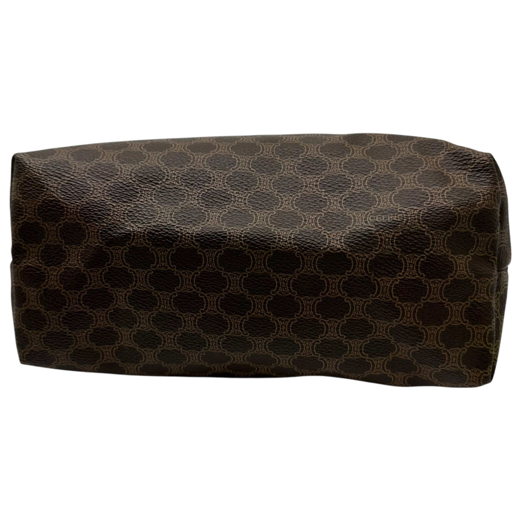 CELINE(セリーヌ) Macadam Pattern Cosmetic Pouch マカダム柄 コスメ ポーチ ブラウン OLD オールド