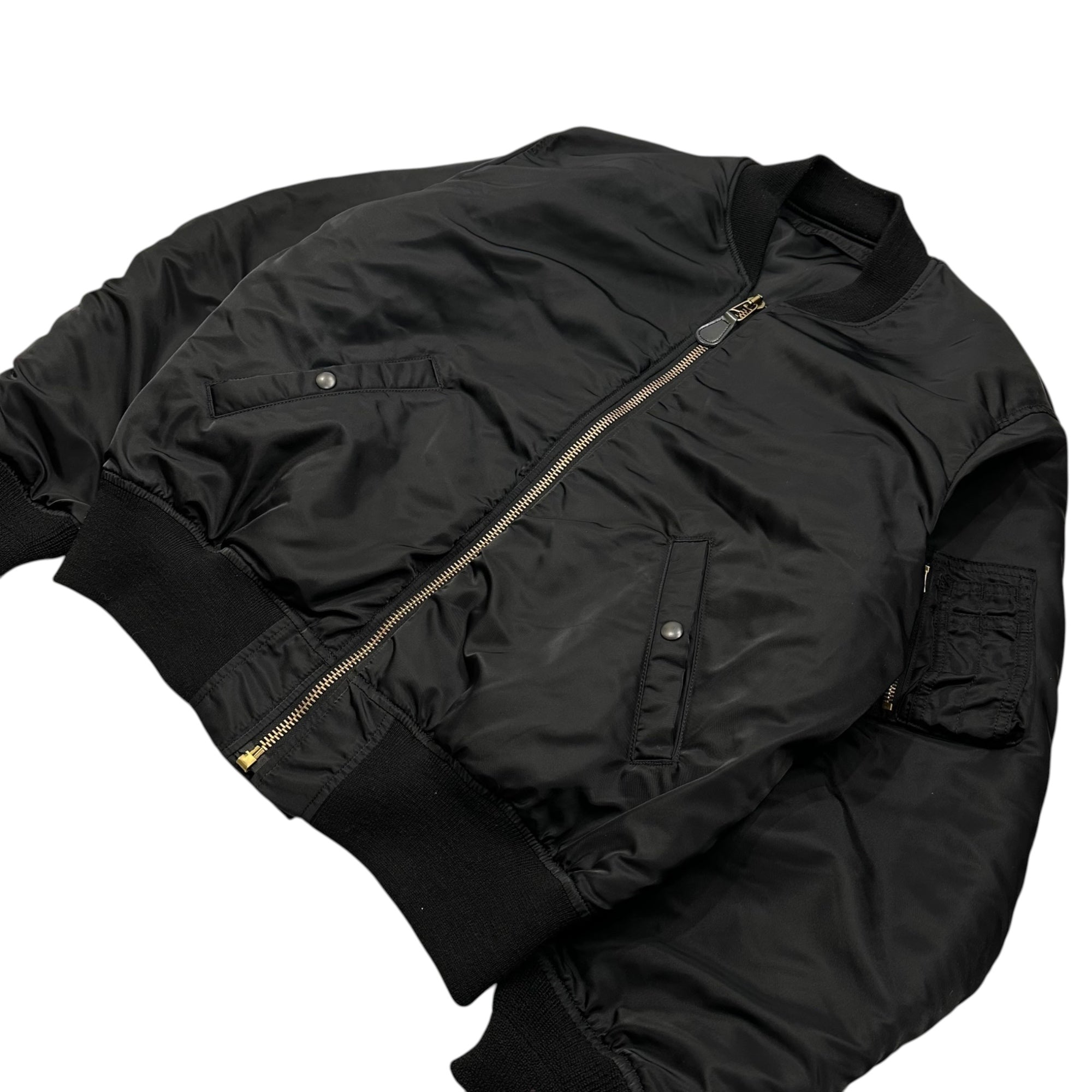AVIREX7522(アヴィレックスナナゴーニーニー) COMOLI Exclusive Line MA-1 “BLACK“ Bomber Jacket 小森氏 監修 限定 ライン ボンバー ジャケット 7834952049 XL ブラック 参考定価96,800円(税込)