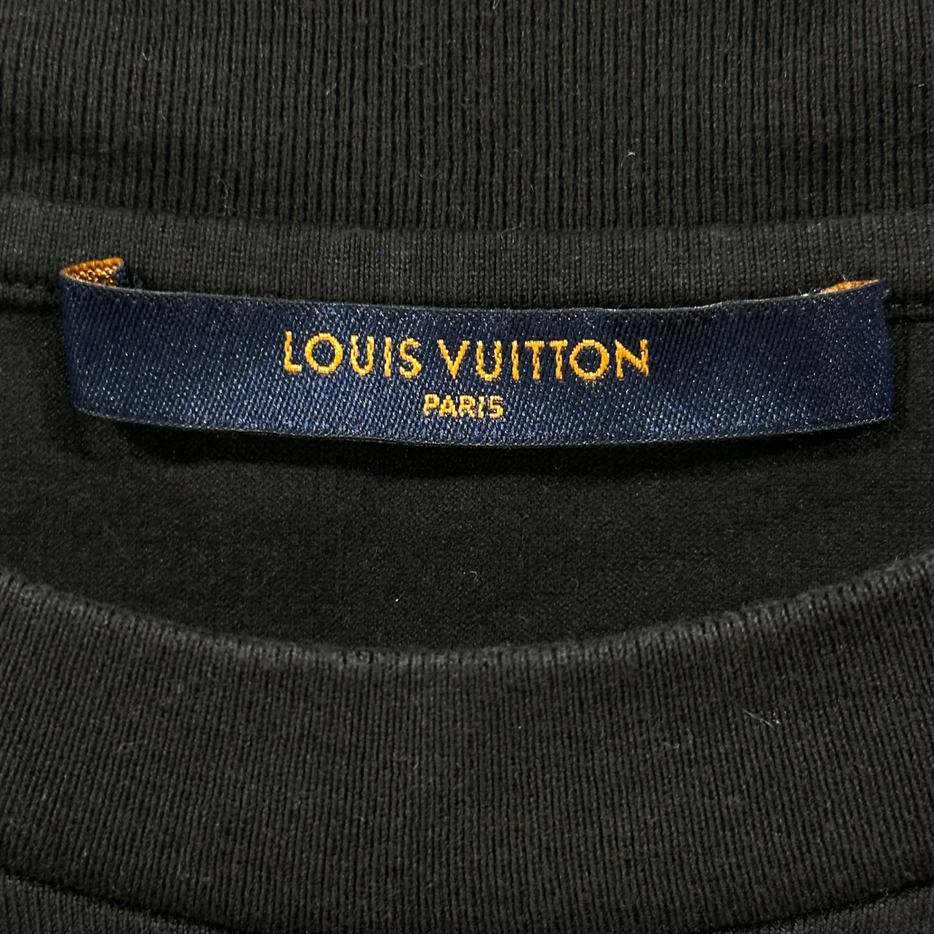 LOUIS VUITTON(ルイヴィトン) Holy Mountain Print Tee ホーリー マウンテン Tシャツ HHY01W L ブラック
