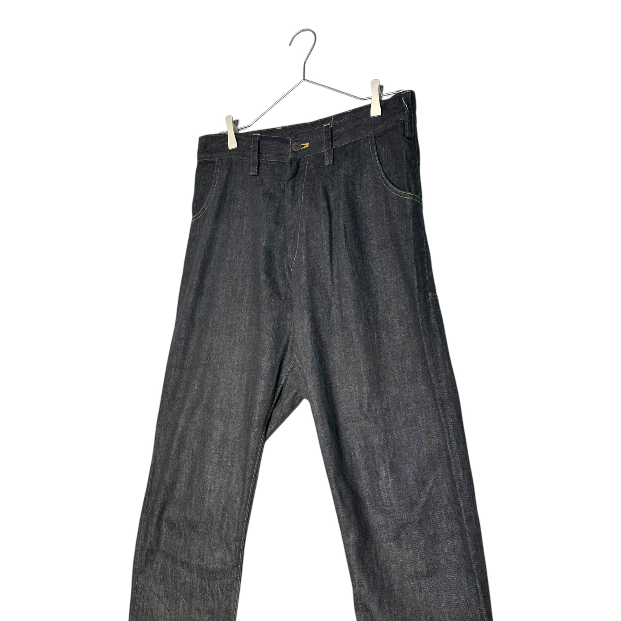 Y's(ワイズ) Deformed Sarouel Denim Pants 変形 サルエル デニム パンツ YJ-P08-006 2(M程度) ブラック