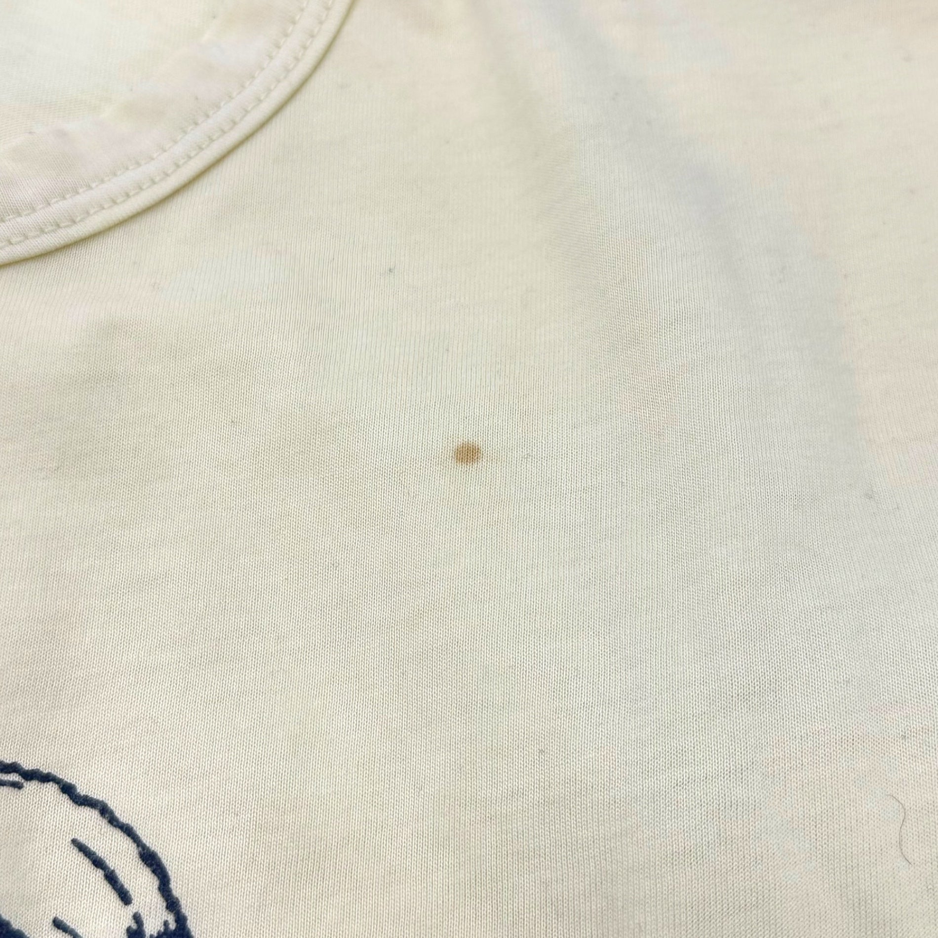 RRL(ダブルアールエル) Printed T-shirt プリント Tシャツ M アイボリー