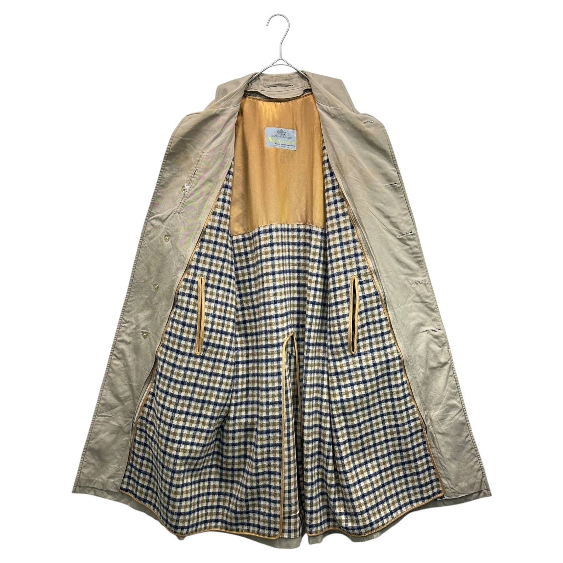 Aquascutum(アクアスキュータム) Lined Single-Breasted Trench Coat