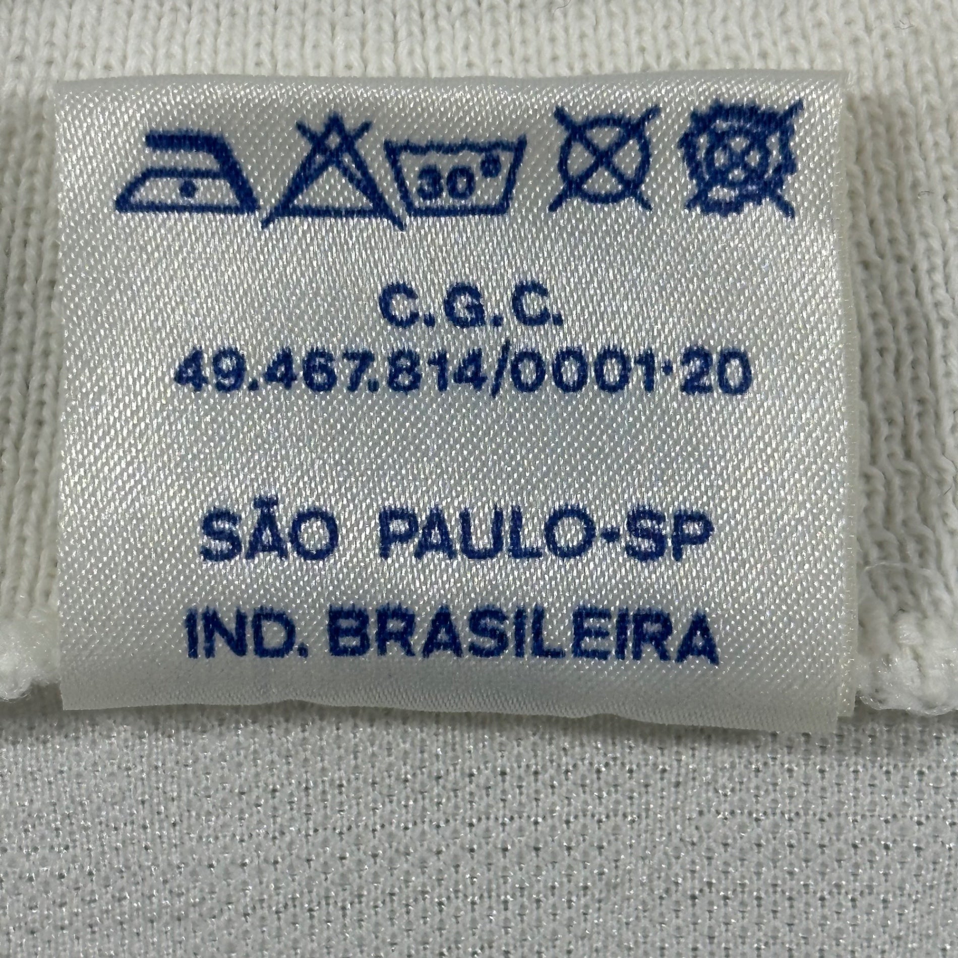 DELEEERRA (デレルバ) 1992 Santos FC S/S Match Shirt サントスFC 半袖 ゲームシャツ 表記消(L程度) ホワイト コカ・コーラ スポンサー 企業ロゴ