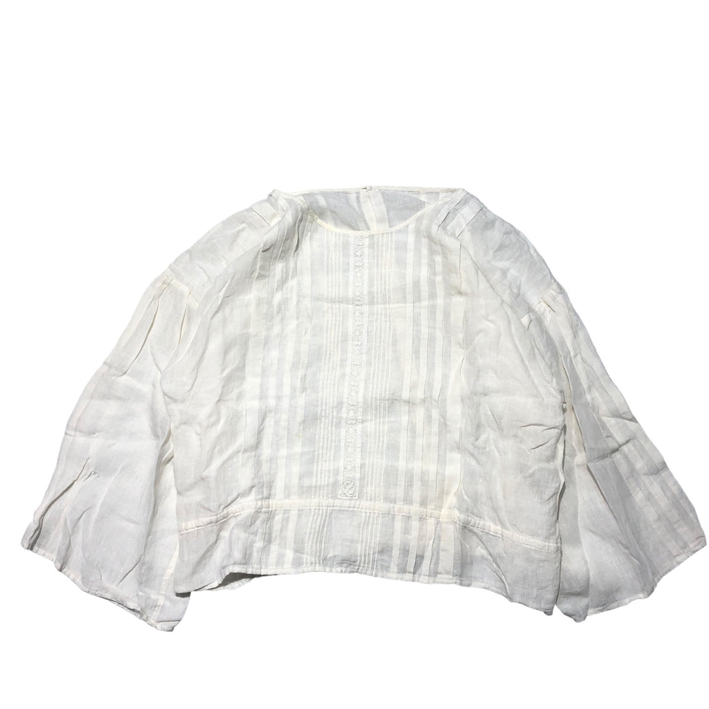 Vlas Blomme(ヴラスブラム) linen blouse コルトレイク リネン 